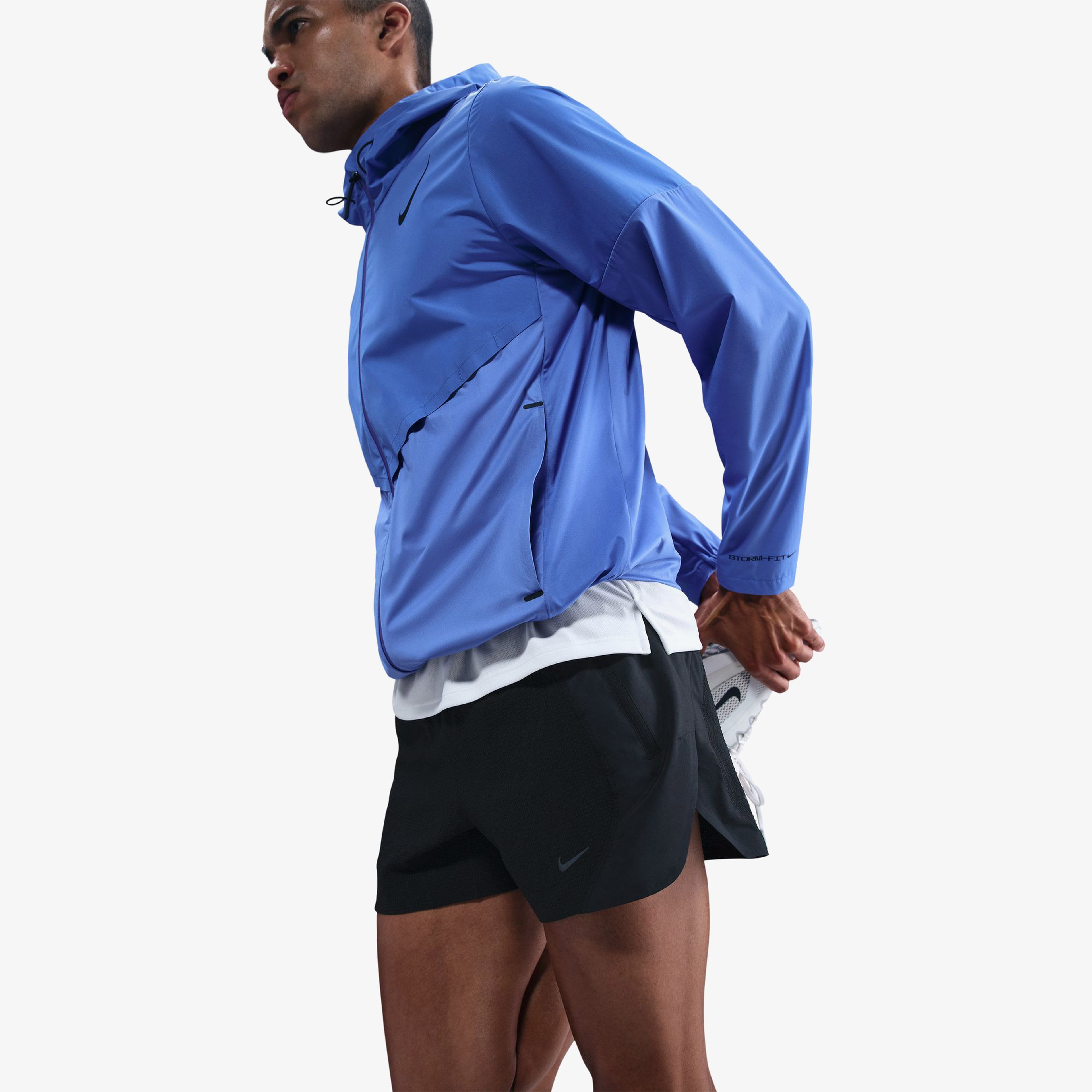 Nike Run Erkek Siyah Koşu Şortu