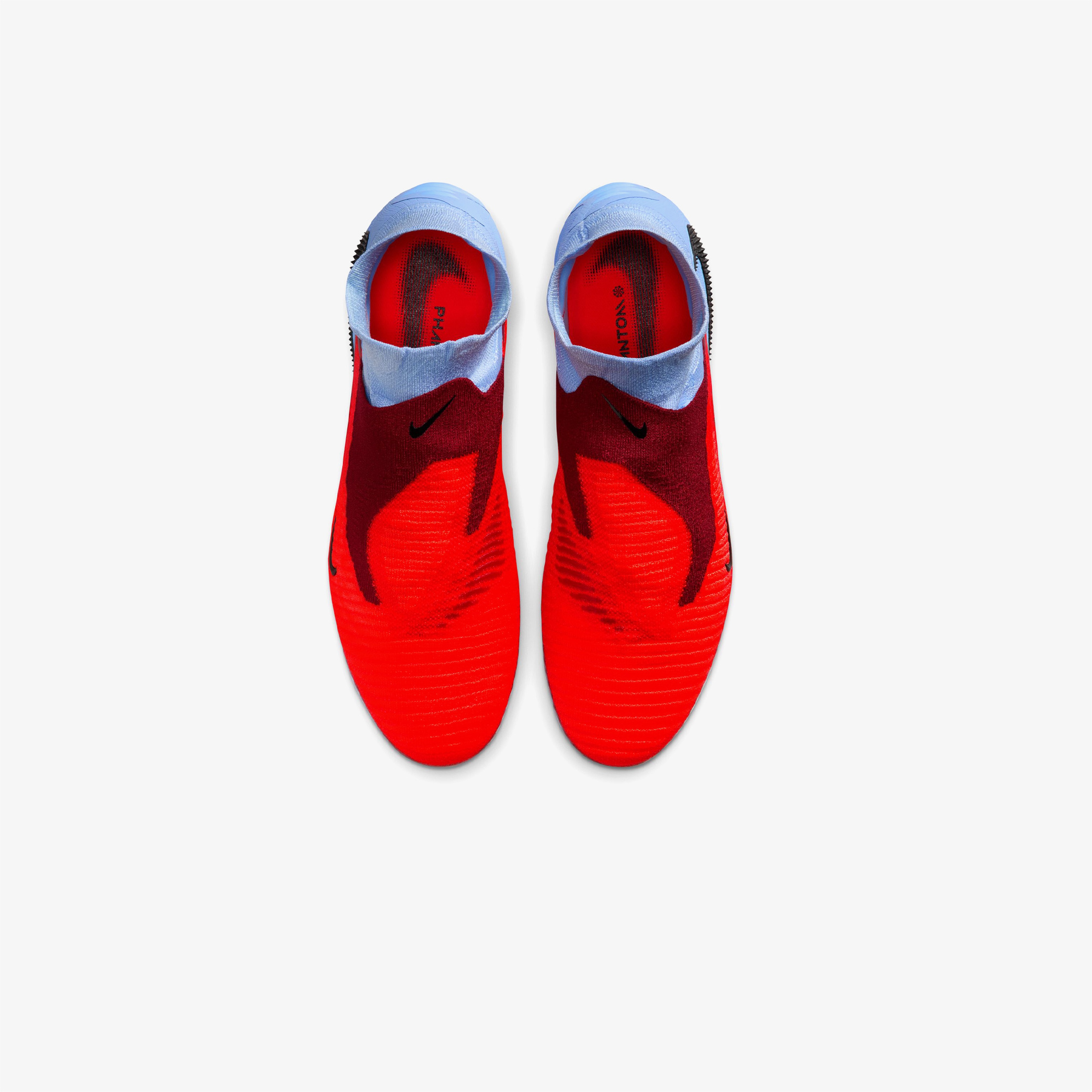 Nike Phantom 6 High Elite Erkek Mavi Çim Saha Kramponu