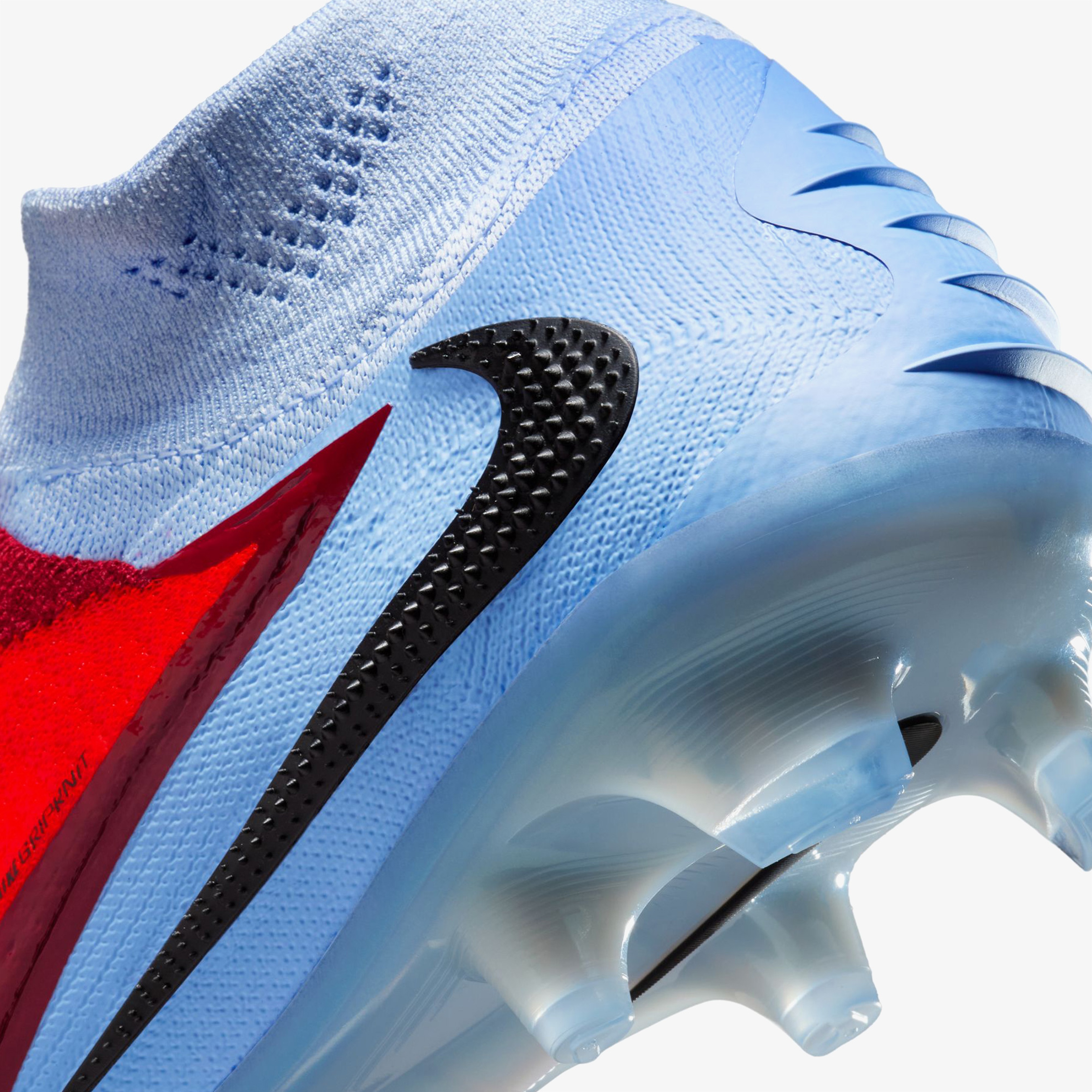 Nike Phantom 6 High Elite Erkek Mavi Çim Saha Kramponu