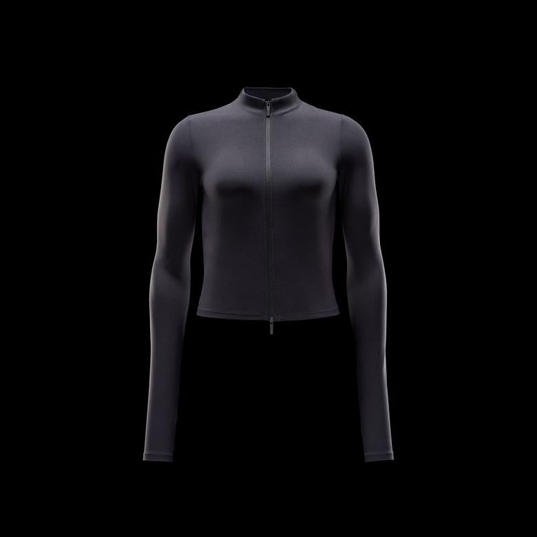 Nike Dri-Fit Zenvy Kadın Siyah Uzun Kollu T-Shirt