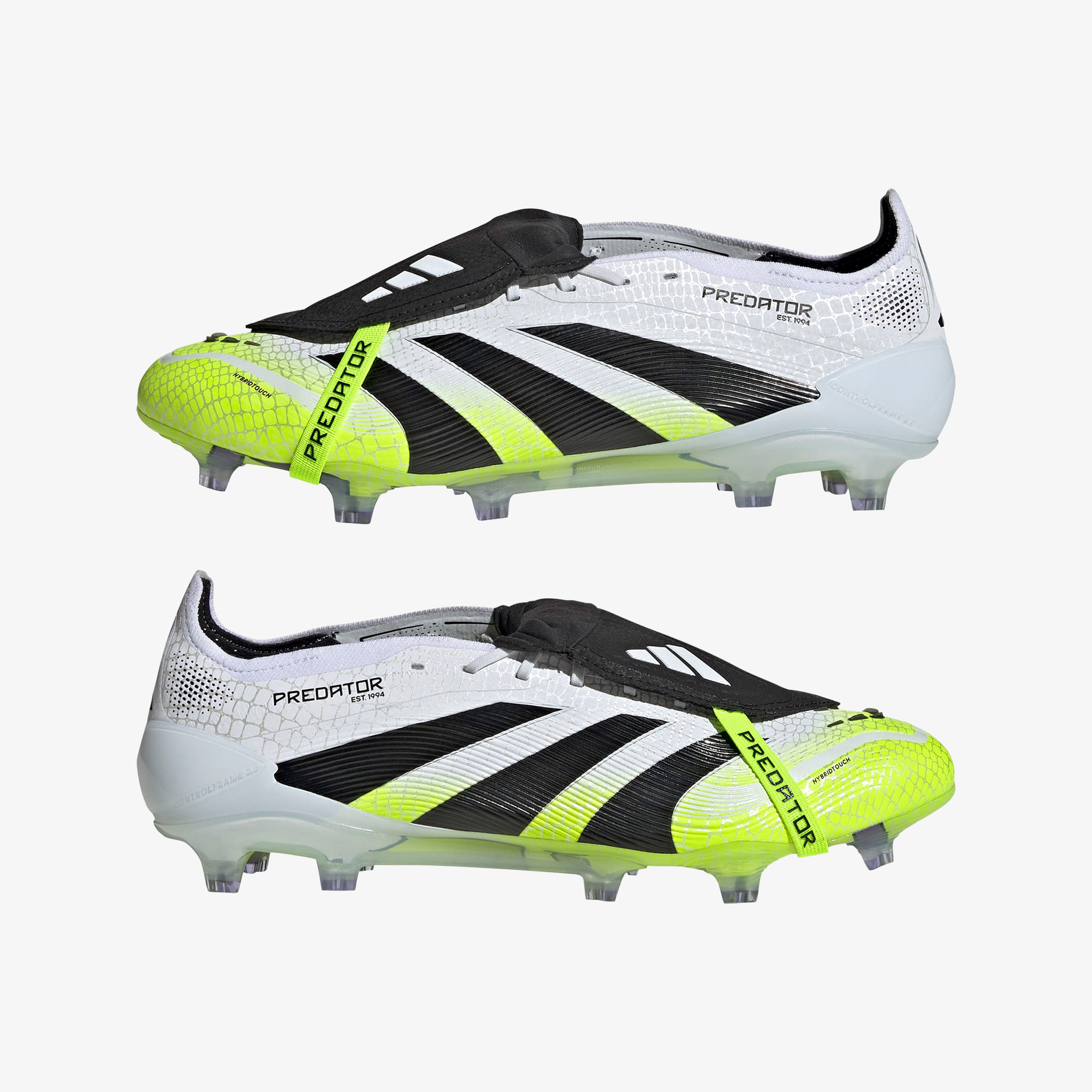 adidas Predator Elite Fold Over Tongue Erkek Beyaz Çim Saha Kramponu