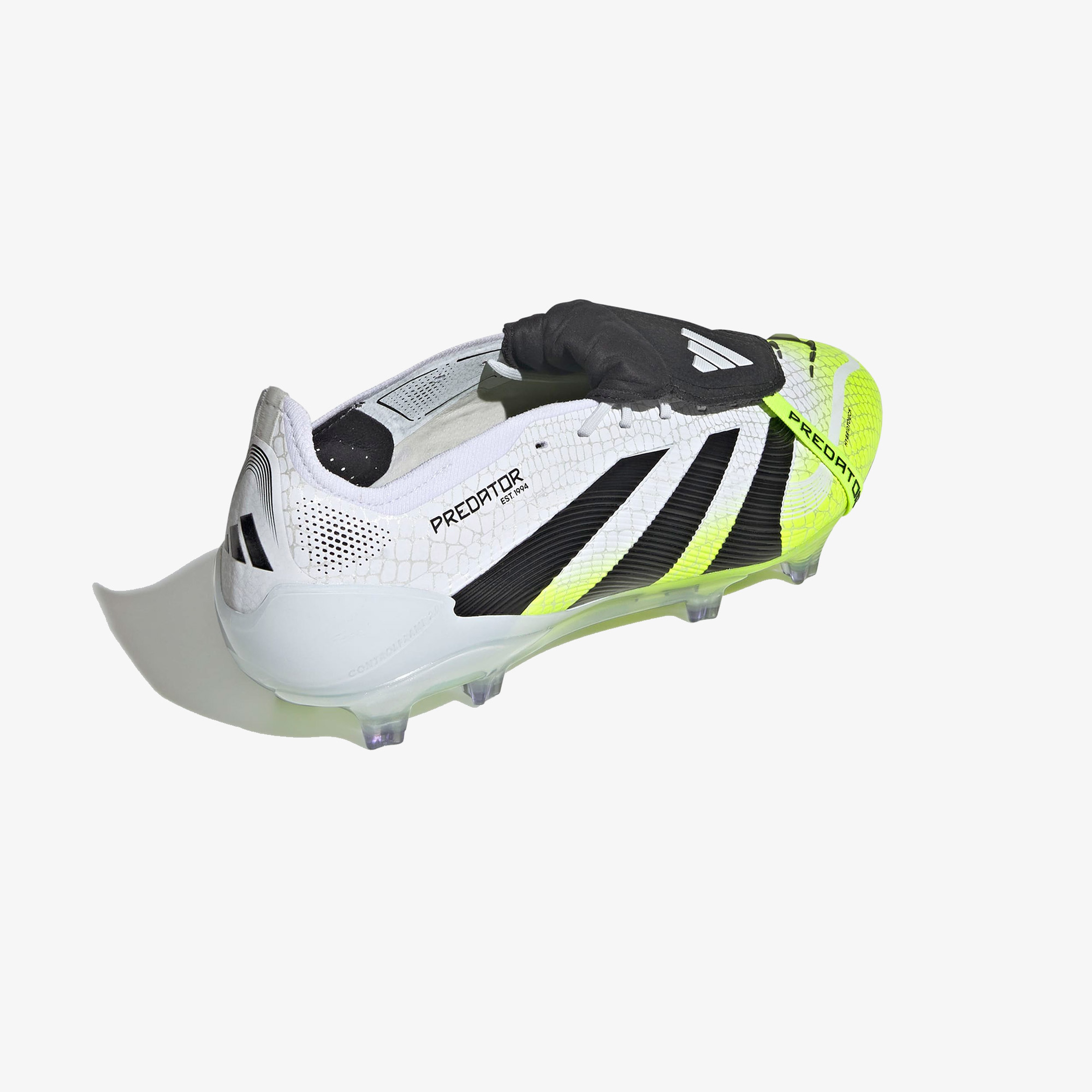 adidas Predator Elite Fold Over Tongue Erkek Beyaz Çim Saha Kramponu