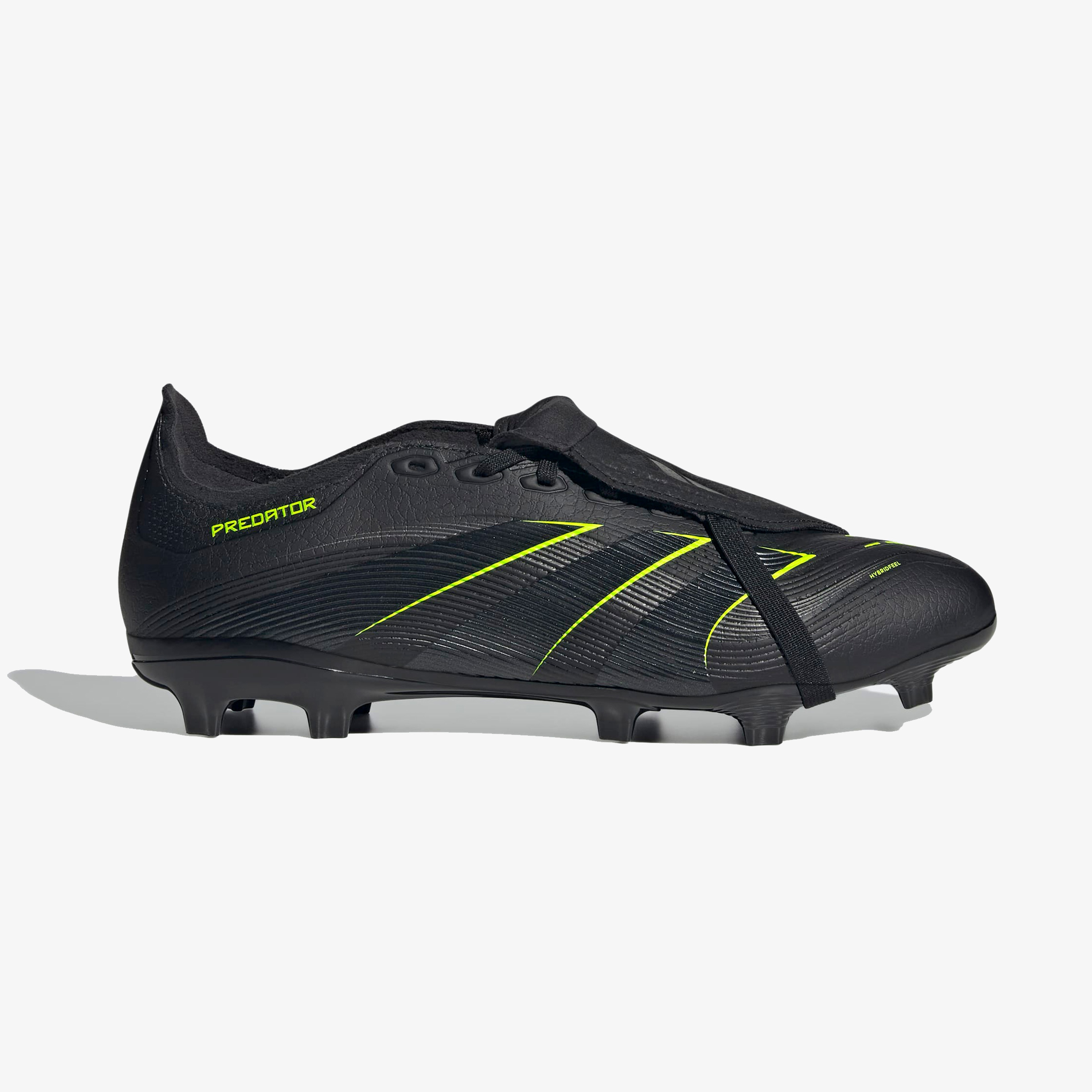 adidas Predator League Fold Over Tongue Firm-Multi Ground Erkek Siyah Çim Saha Kramponu