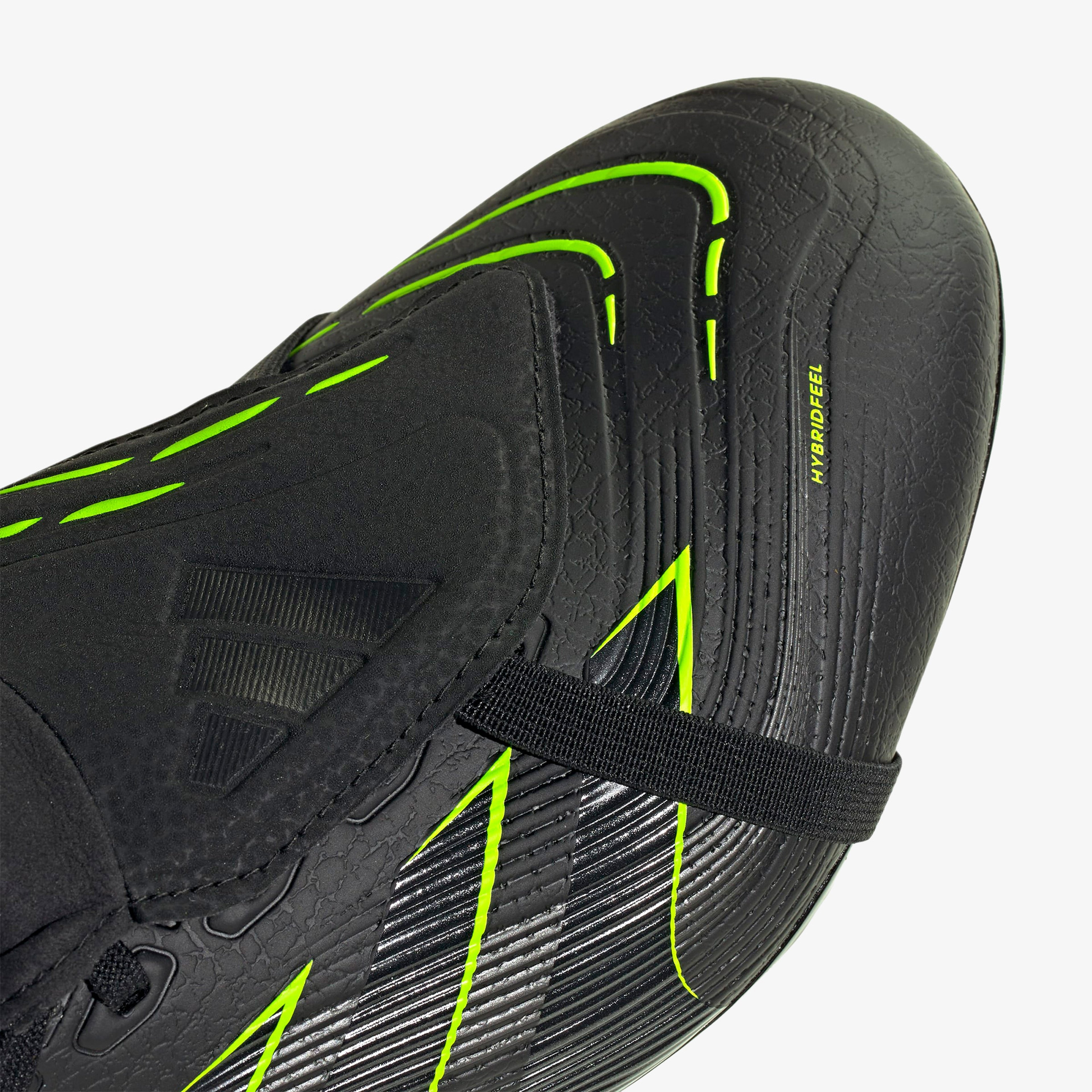 adidas Predator League Fold Over Tongue Firm-Multi Ground Erkek Siyah Çim Saha Kramponu
