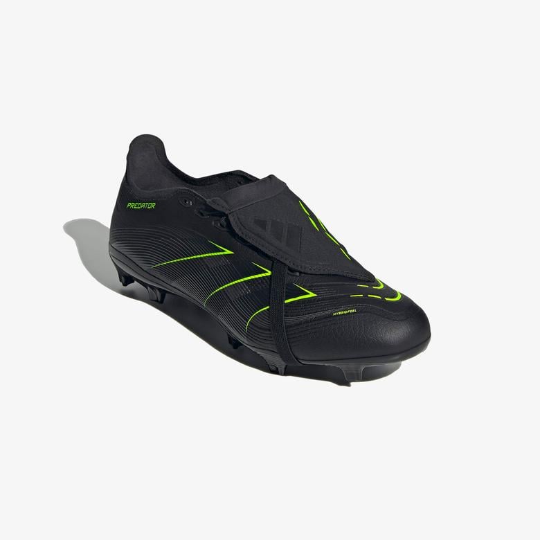 adidas Predator League Fold Over Tongue Firm-Multi Ground Erkek Siyah Çim Saha Kramponu