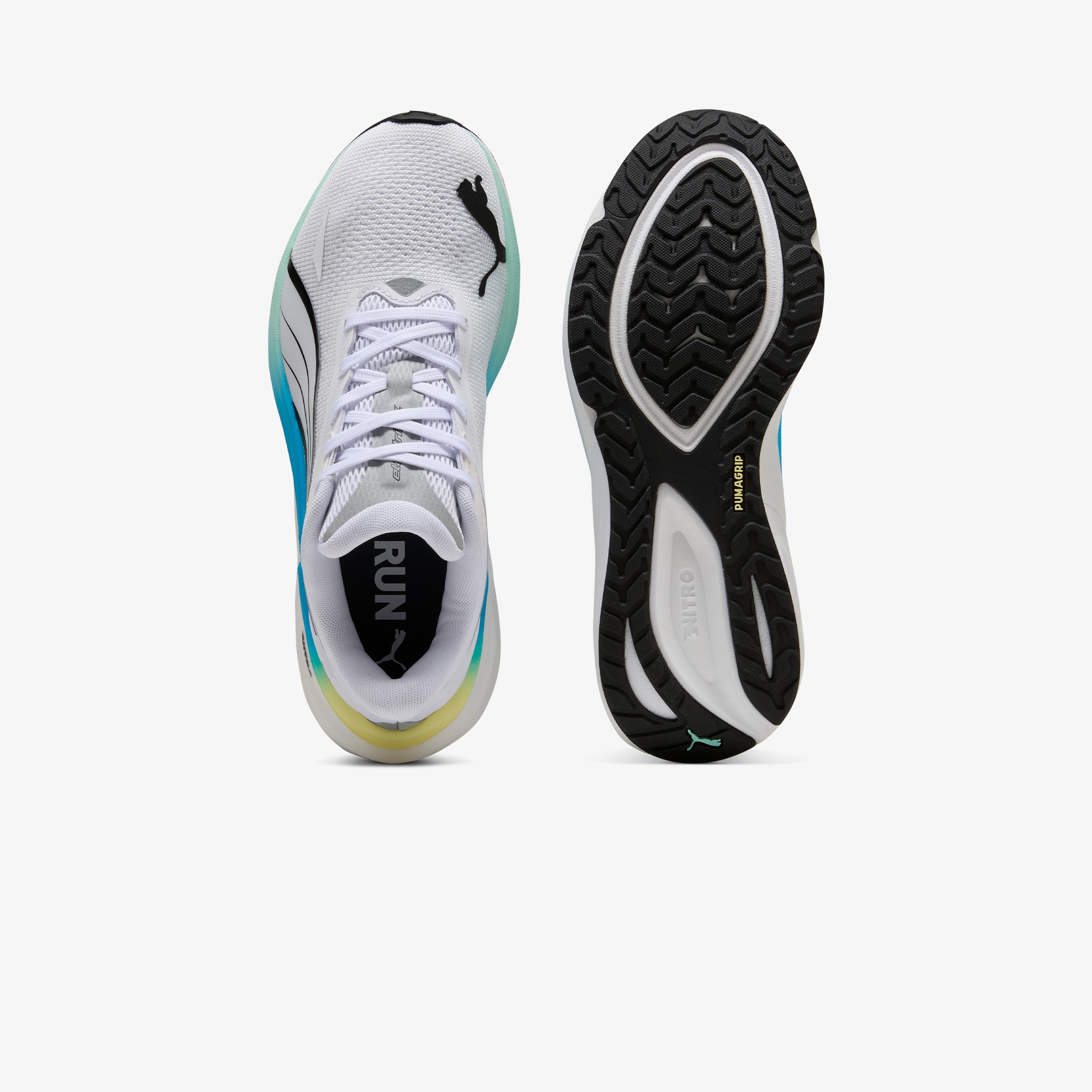 Puma Electrify Nitro 4 Wns Kadın Beyaz Koşu Ayakkabısı