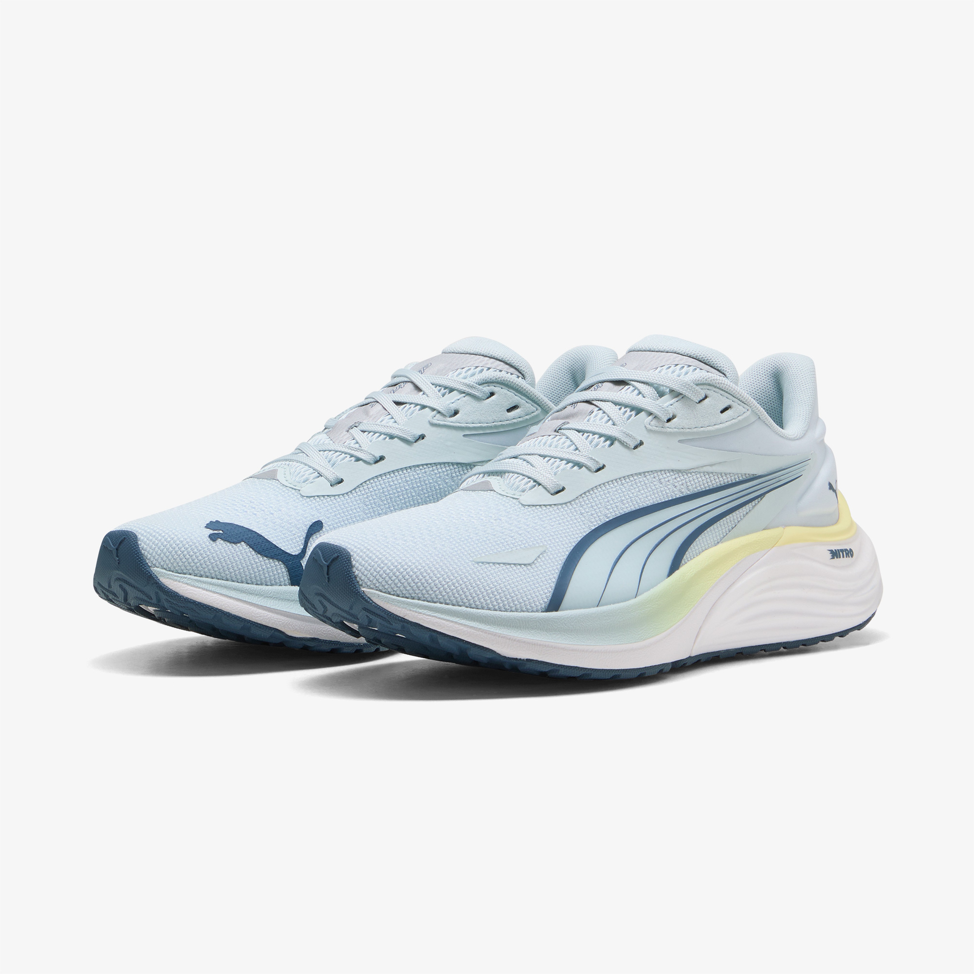 Puma Electrify Nitro 4 Wns Kadın Mavi Koşu Ayakkabısı