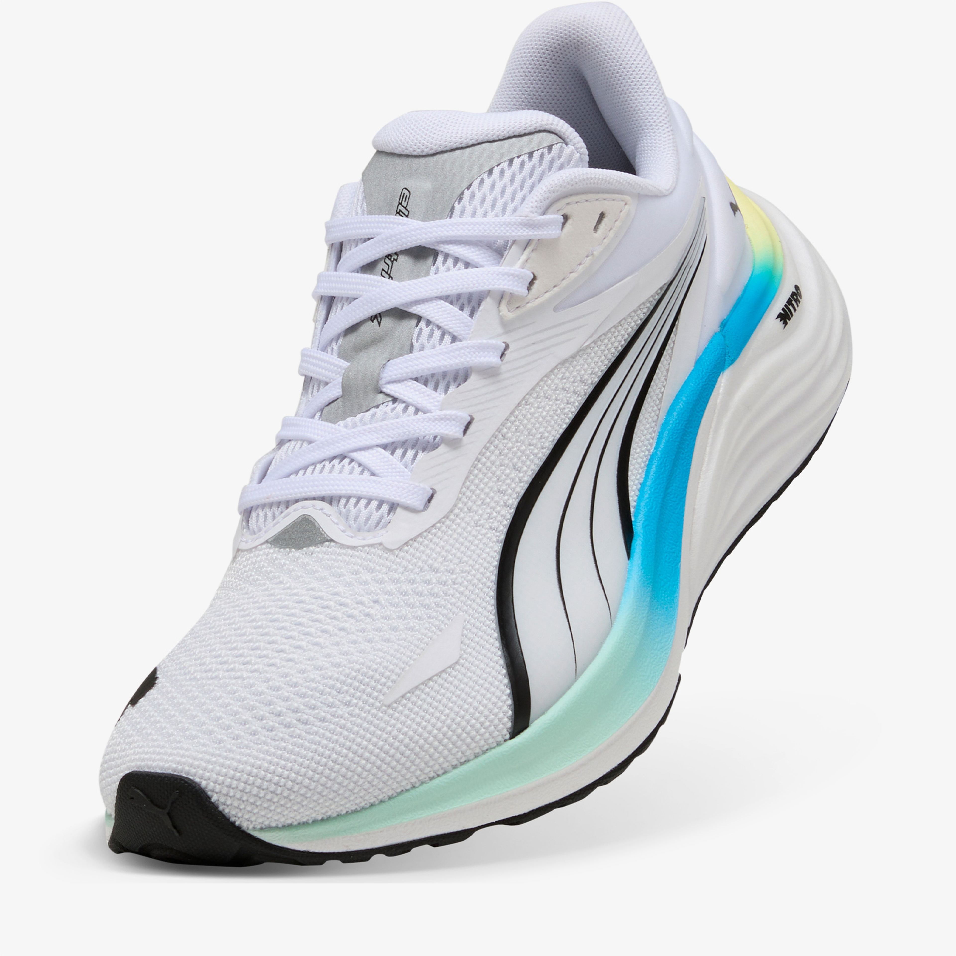 Puma Electrify Nitro 4 Wns Kadın Beyaz Koşu Ayakkabısı