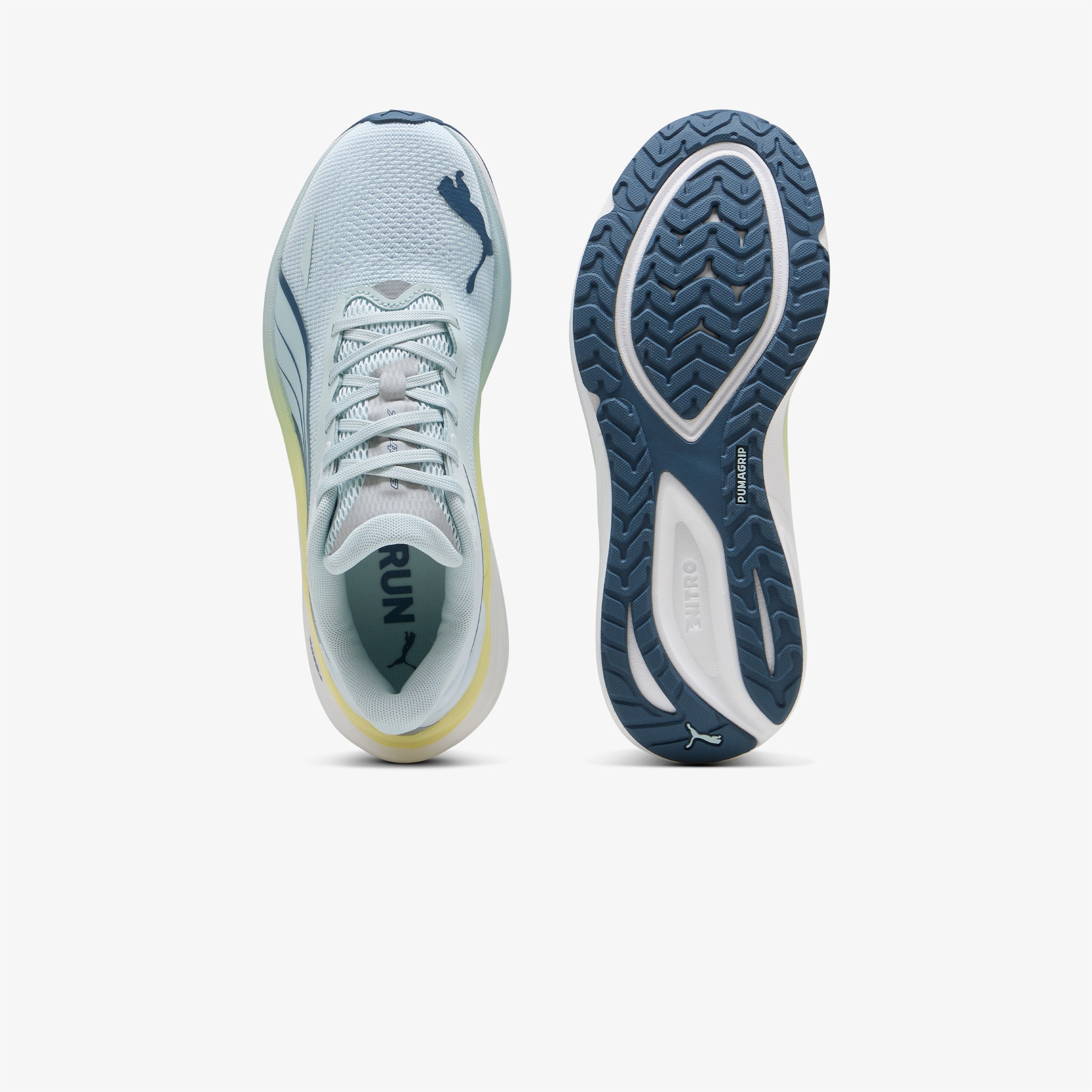 Puma Electrify Nitro 4 Wns Kadın Mavi Koşu Ayakkabısı