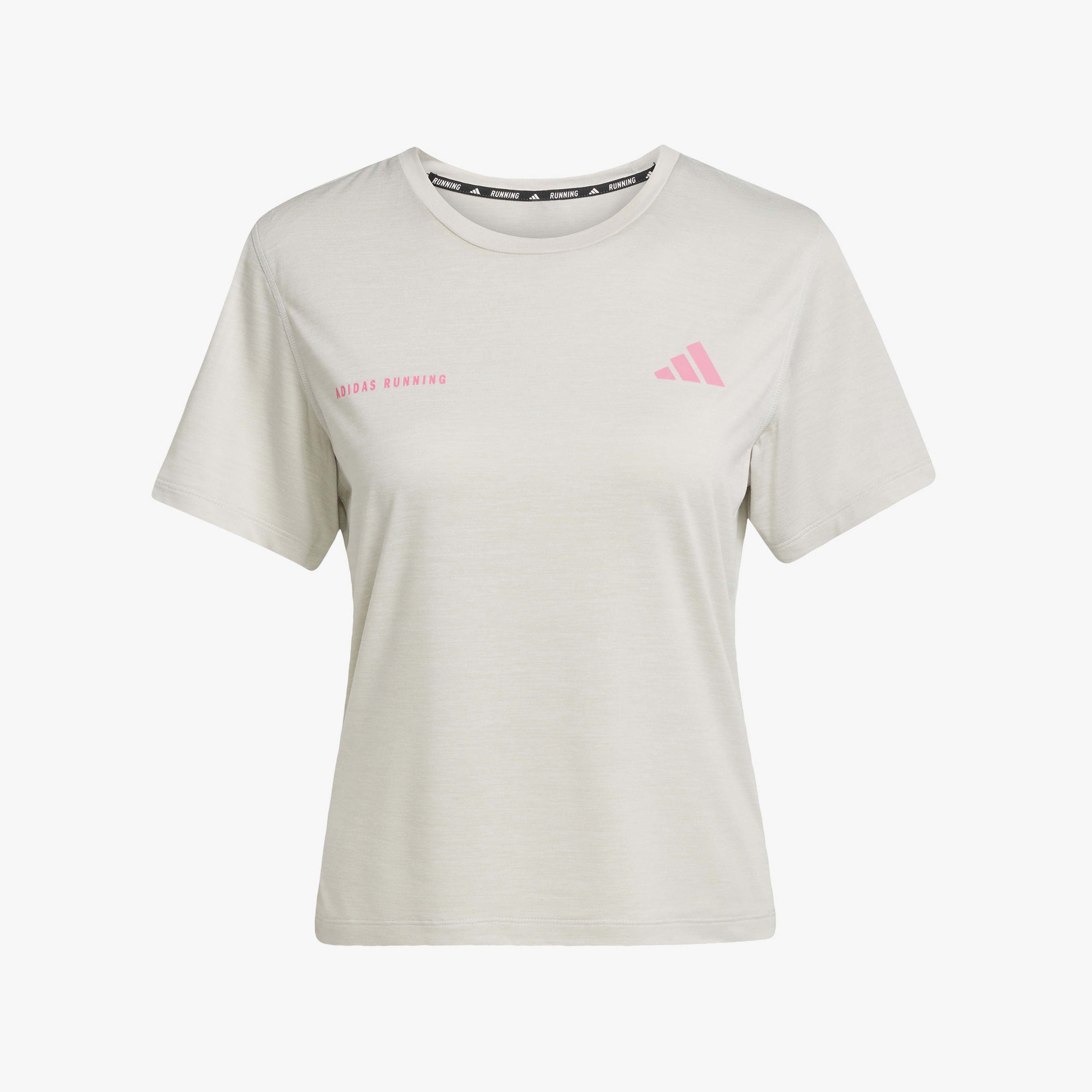 adidas Own The Run Melange Kadın Gri Koşu T-Shirt