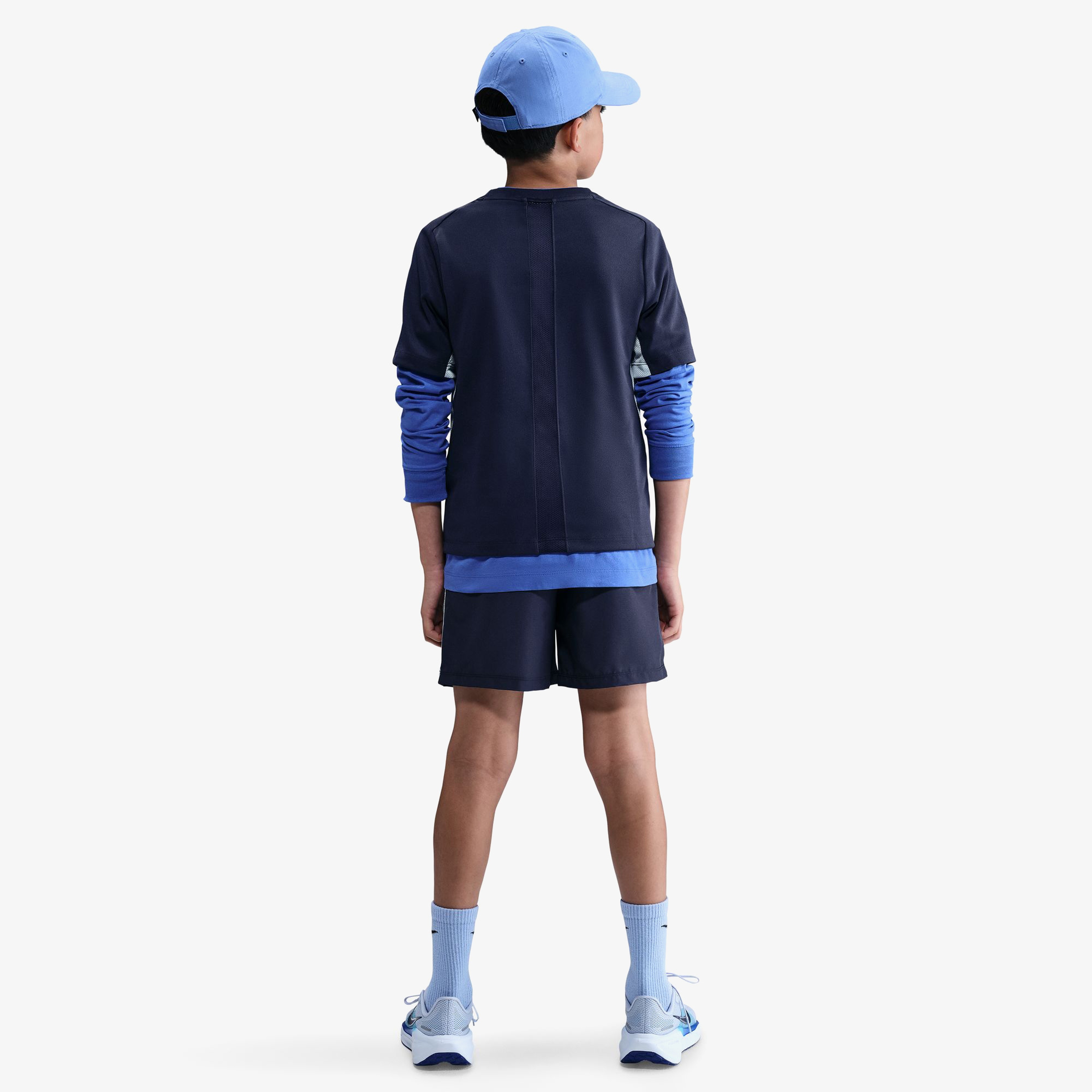 Nike Multi Çocuk Lacivert Antrenman T-Shirt