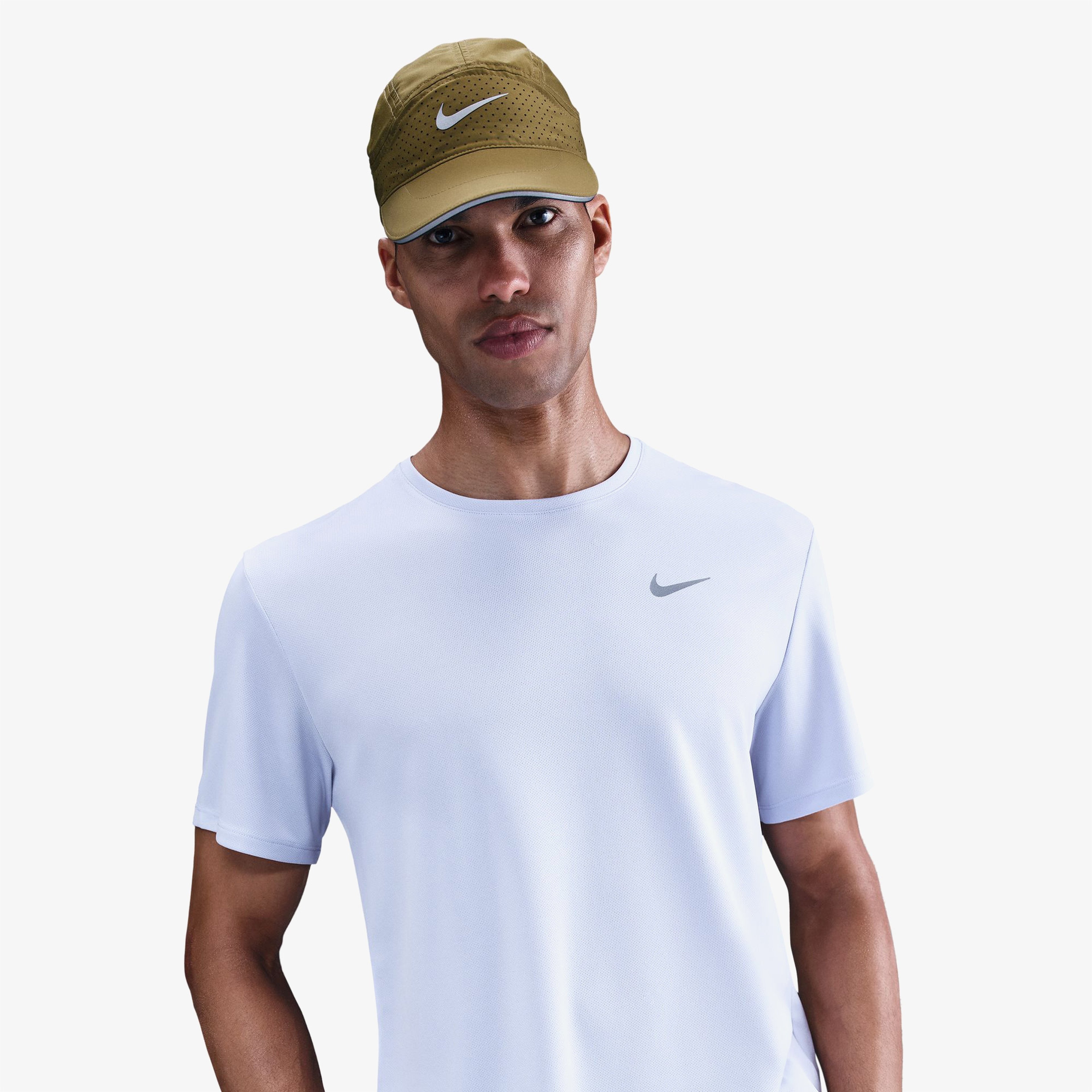 Nike Miler Erkek Mavi Koşu T-Shirt