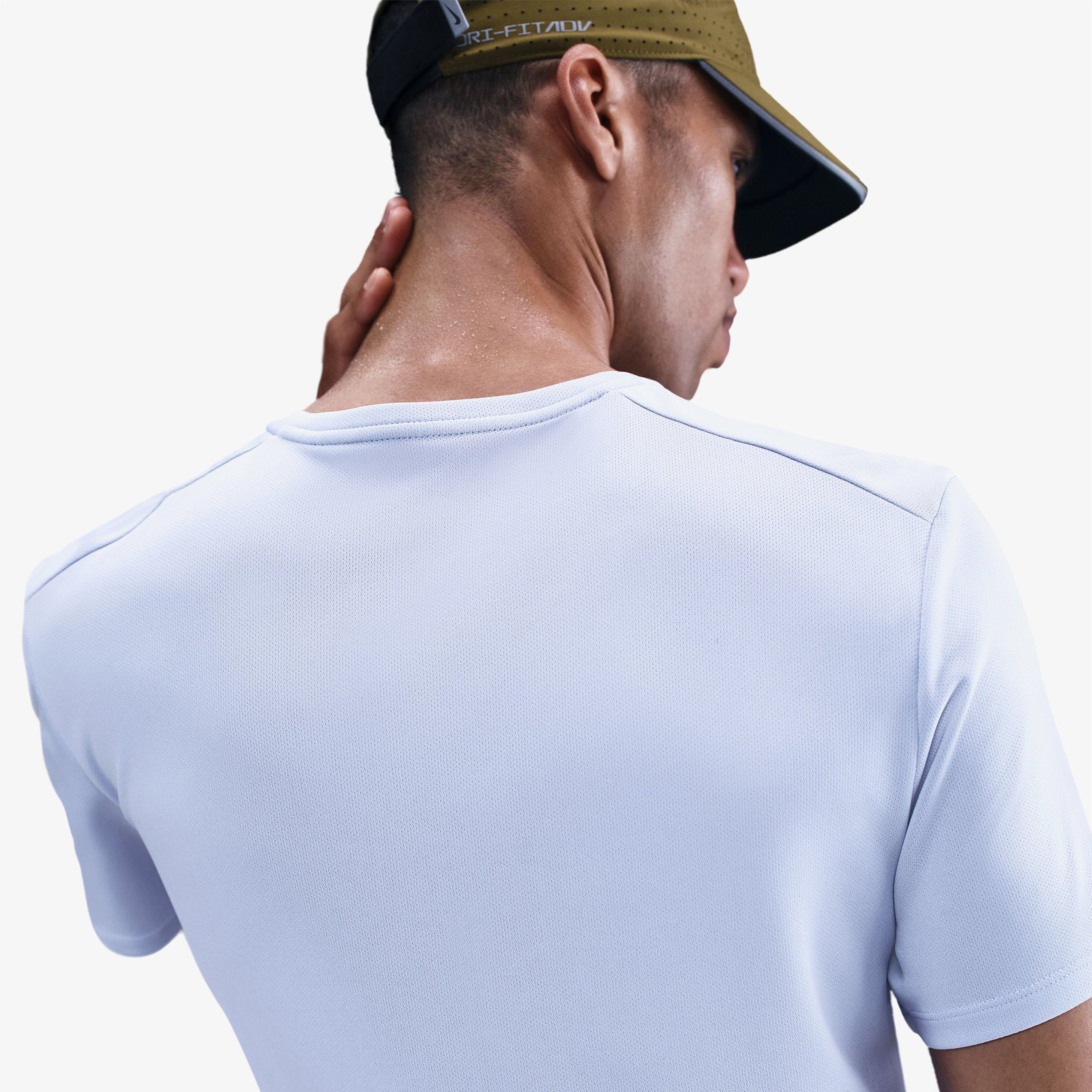 Nike Miler Erkek Mavi Koşu T-Shirt