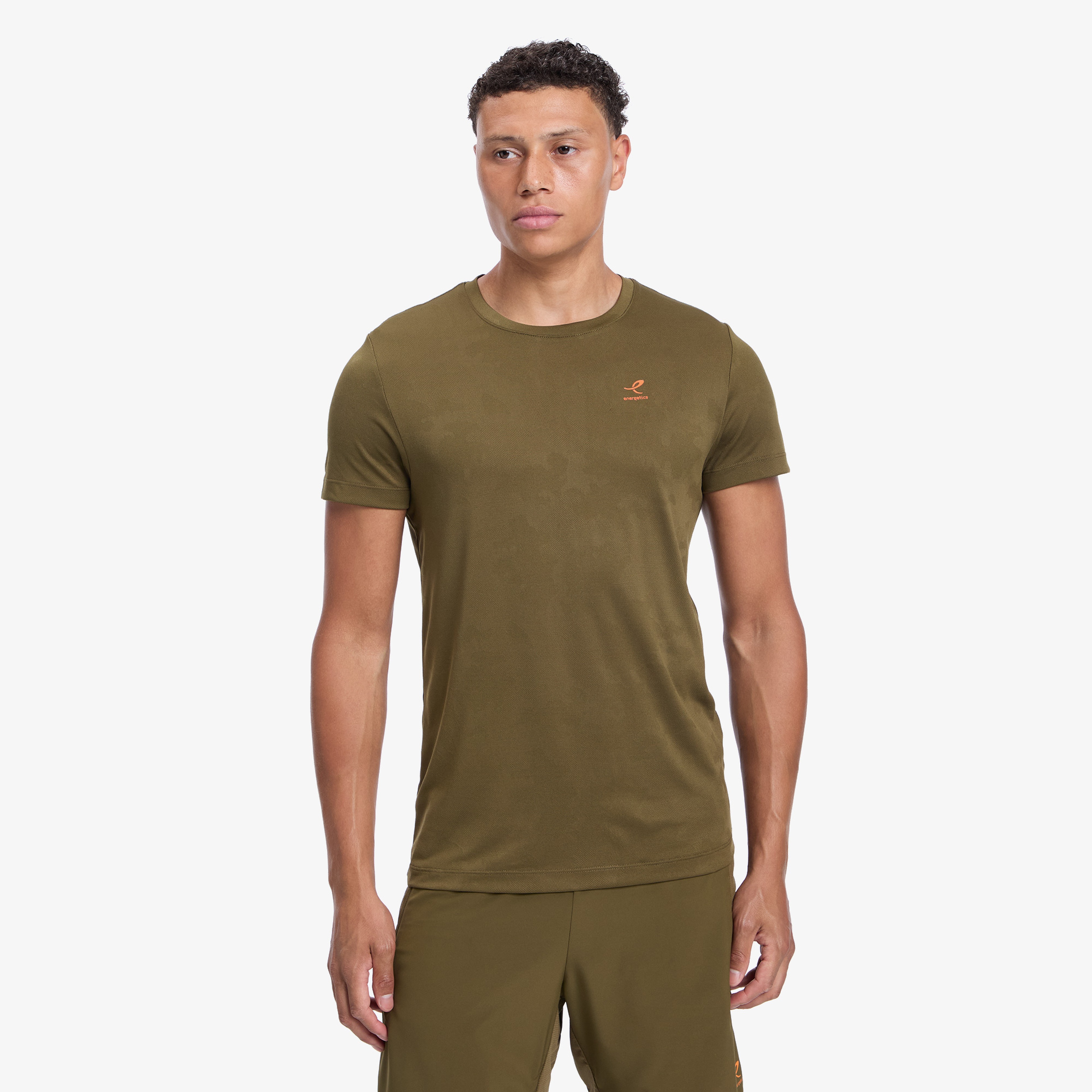 Energetics Fabio Ss Erkek Yeşil Antrenman T-Shirt
