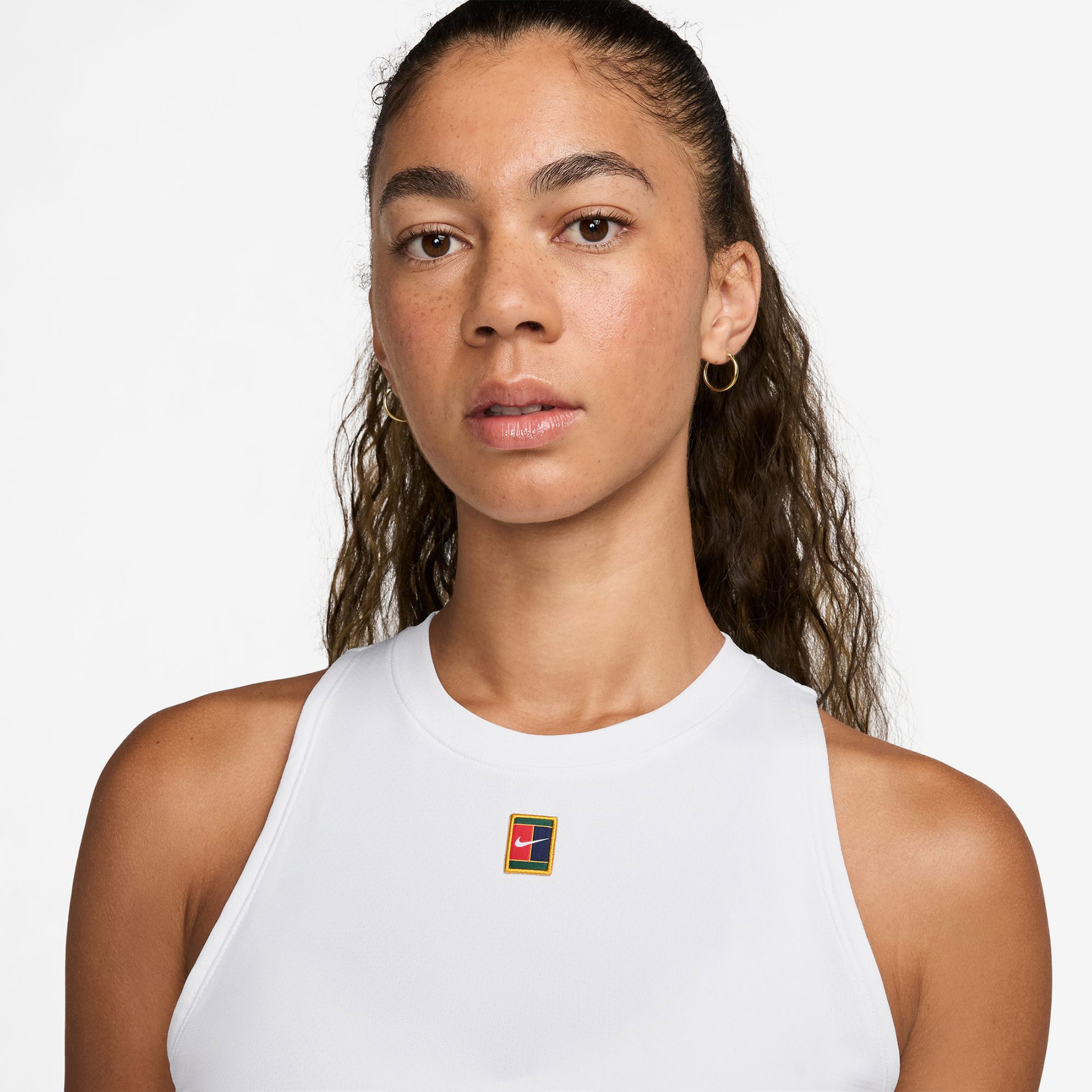 Nike Court Slam Kadın Beyaz Tenis Atlet