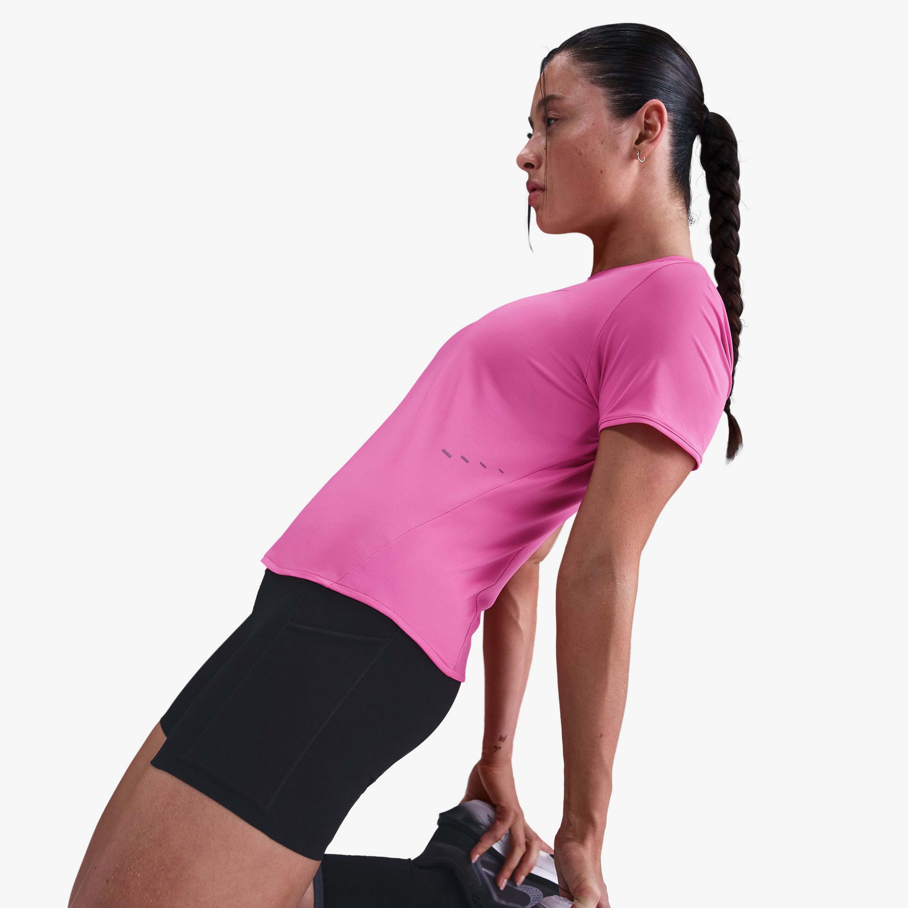 Nike Swift Kadın Pembe Koşu T-Shirt
