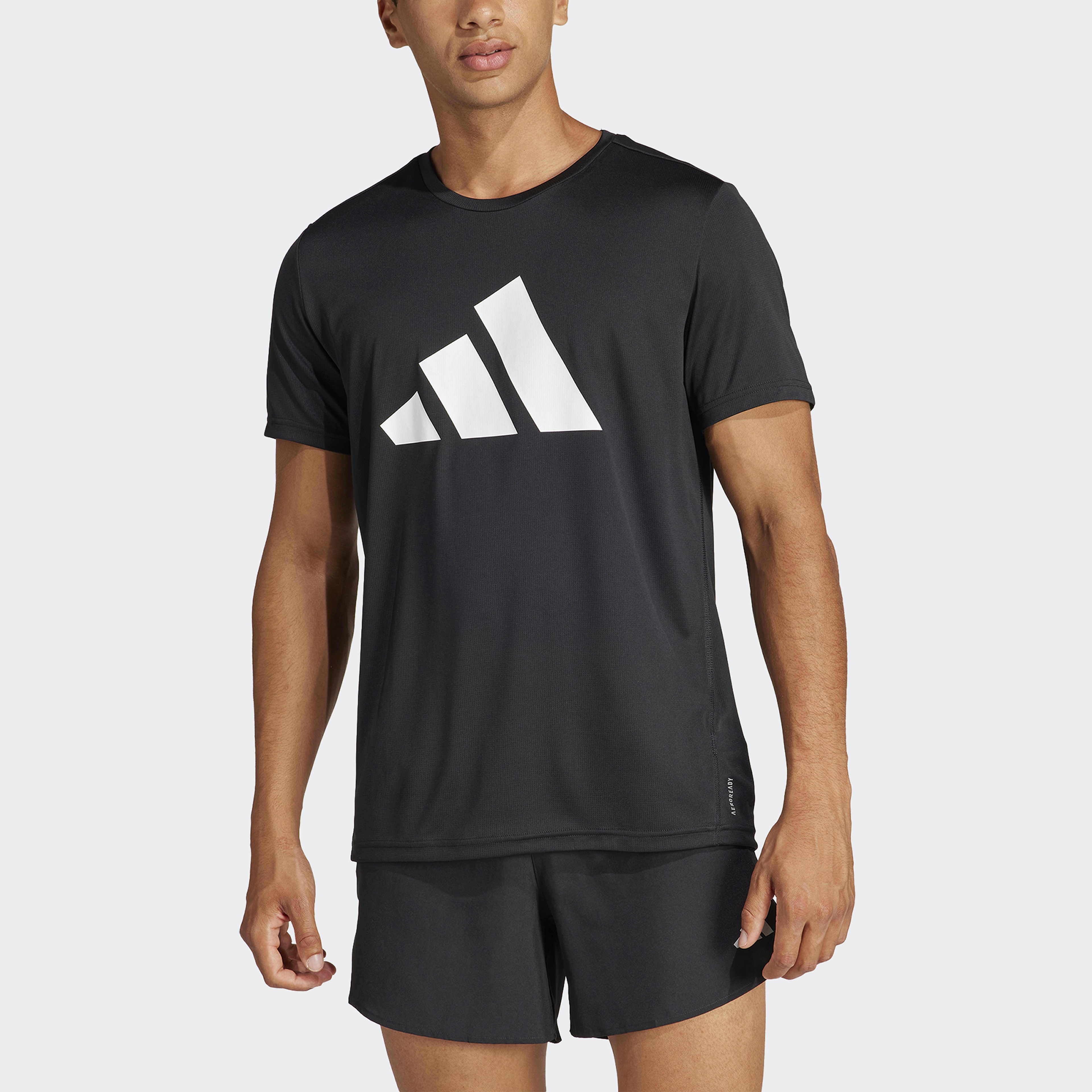 adidas Run It Erkek Siyah Koşu T-Shirtü