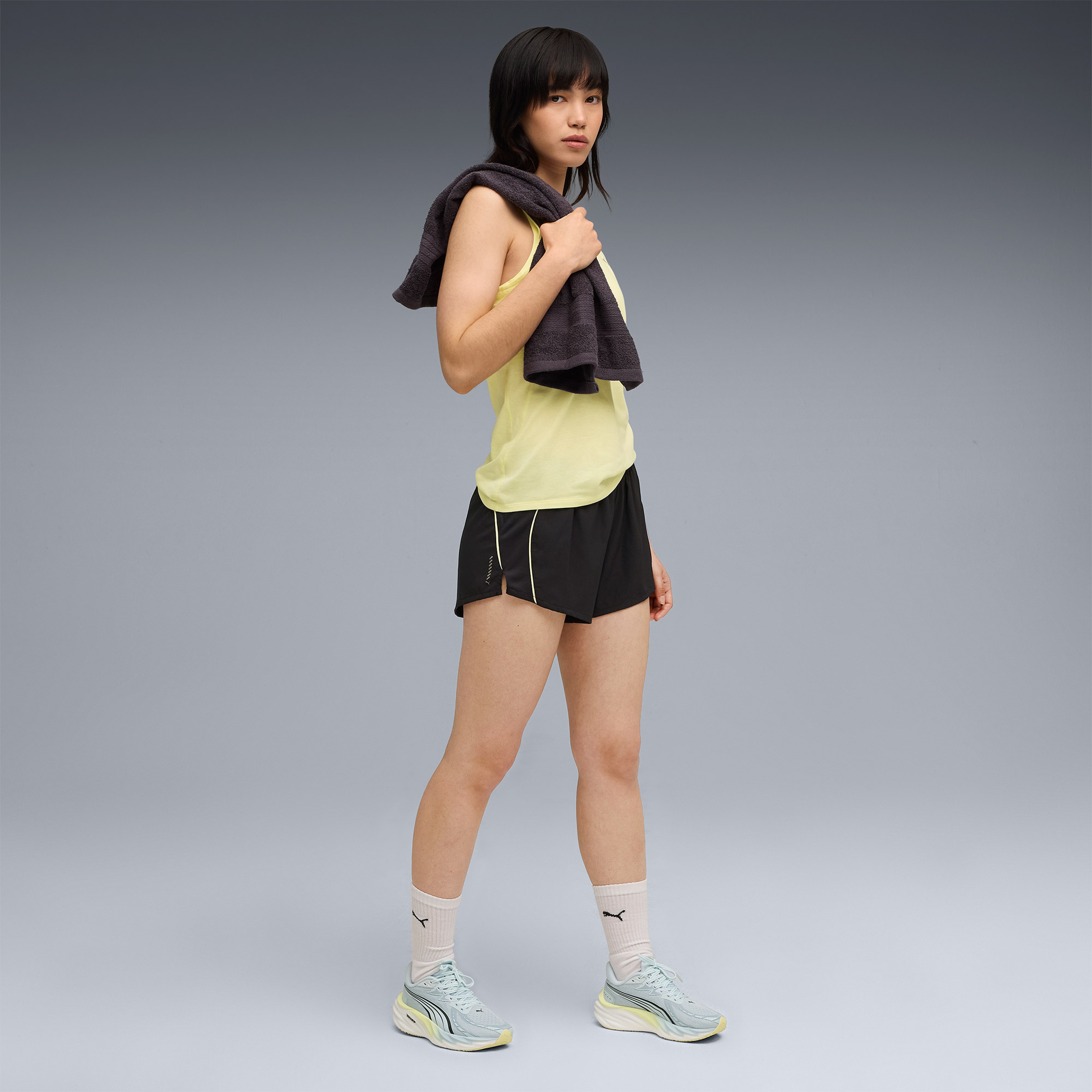 Puma Run Velocity 3 W Kadın Siyah Koşu Şortu
