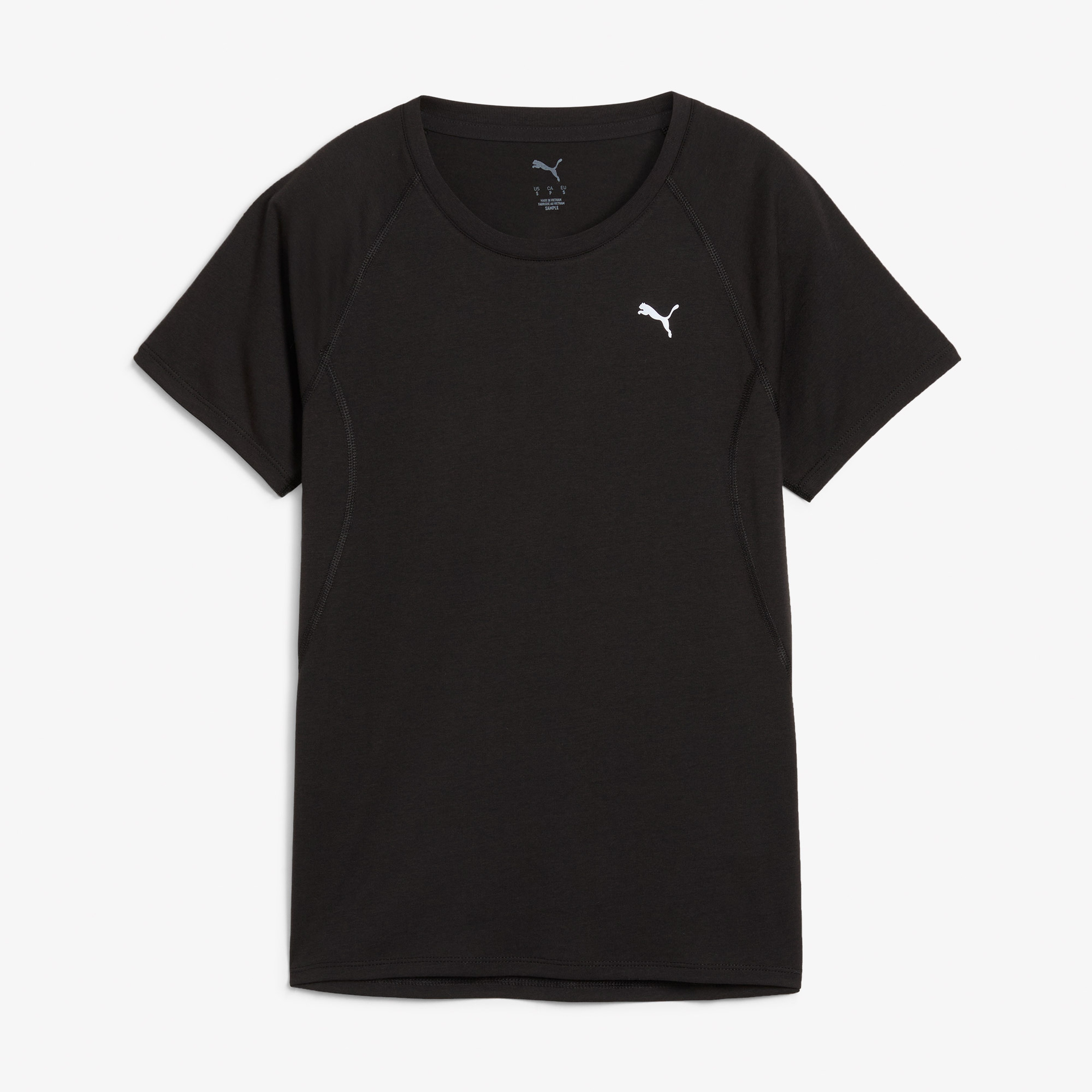 Puma Run Velocity Tri-Blend Kadın Siyah Koşu T-Shirt