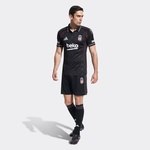 adidas Beşiktaş JK 25/26 Erkek Siyah Deplasman Futbol Şortu