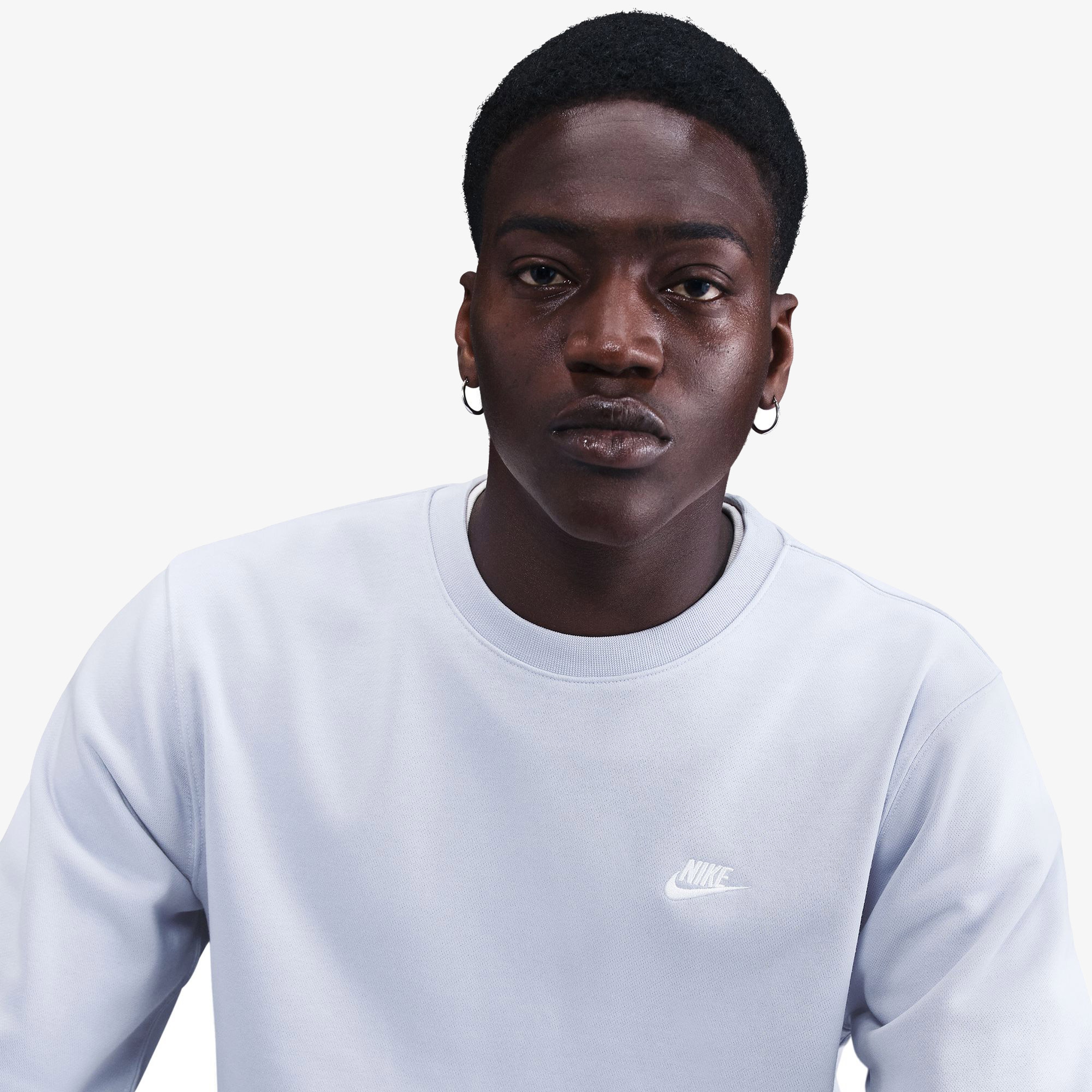 Nike Club Erkek Mavi Sweatshirt