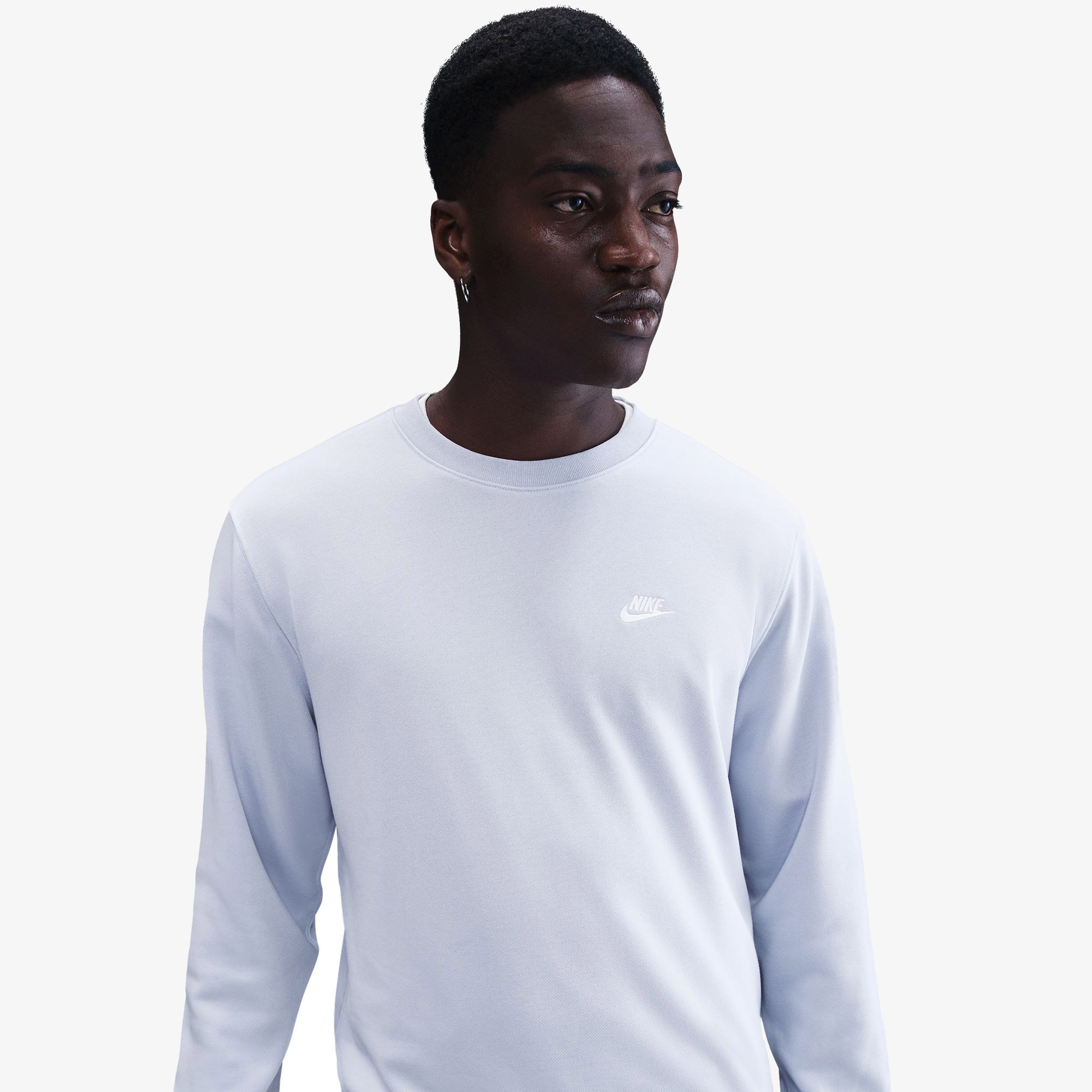 Nike Club Erkek Mavi Sweatshirt