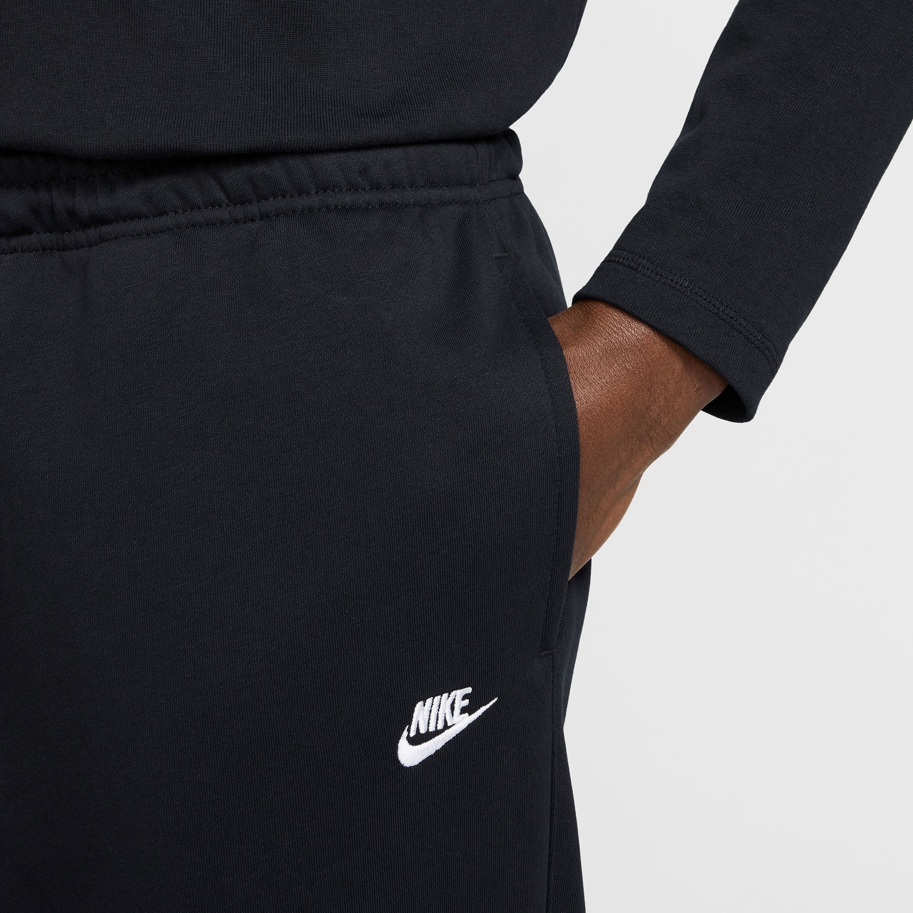 Nike Club Erkek Siyah Eşofman Altı