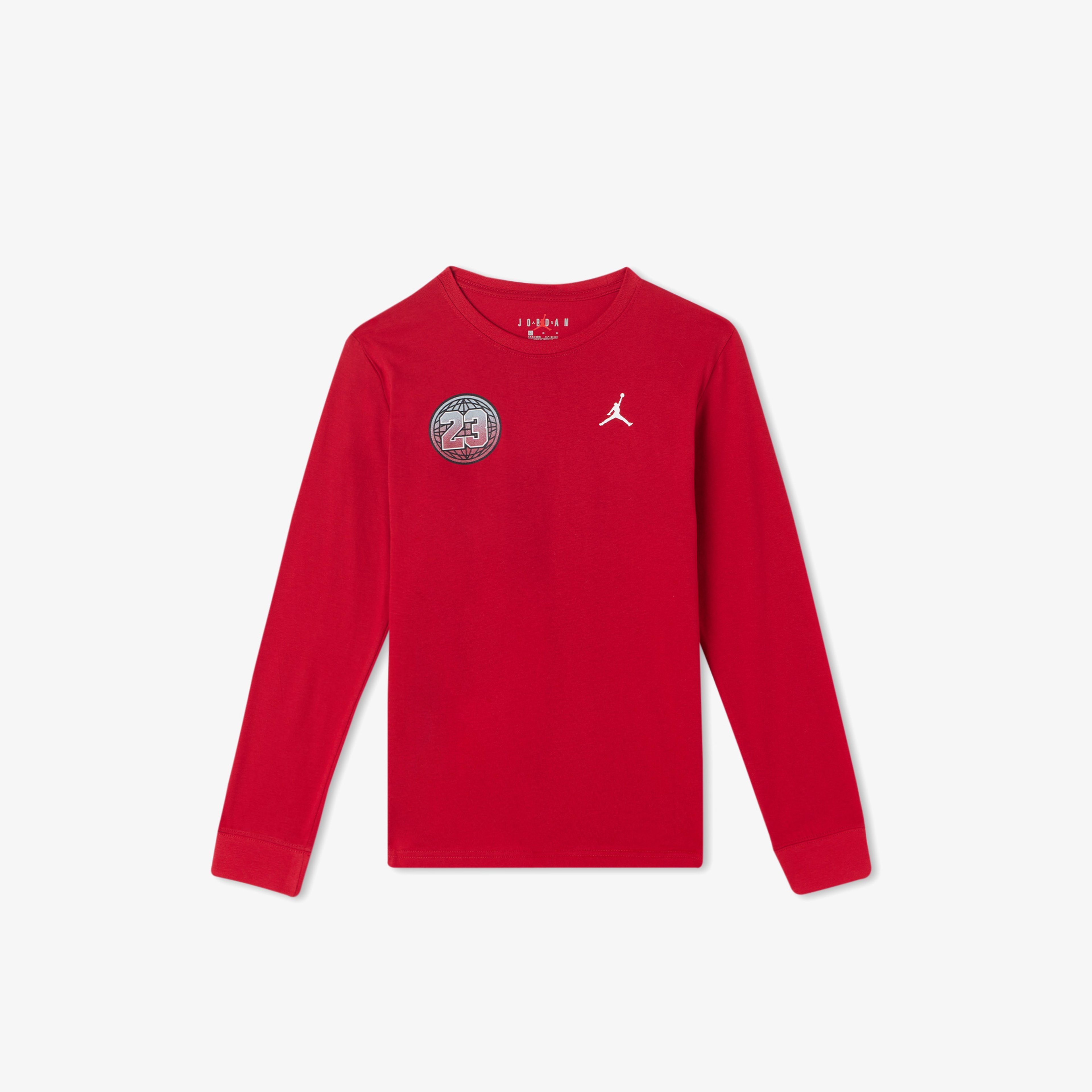 Jordan Jdb Jm Global 23 Rise Ls  Çocuk Kırmızı Sweatshirt