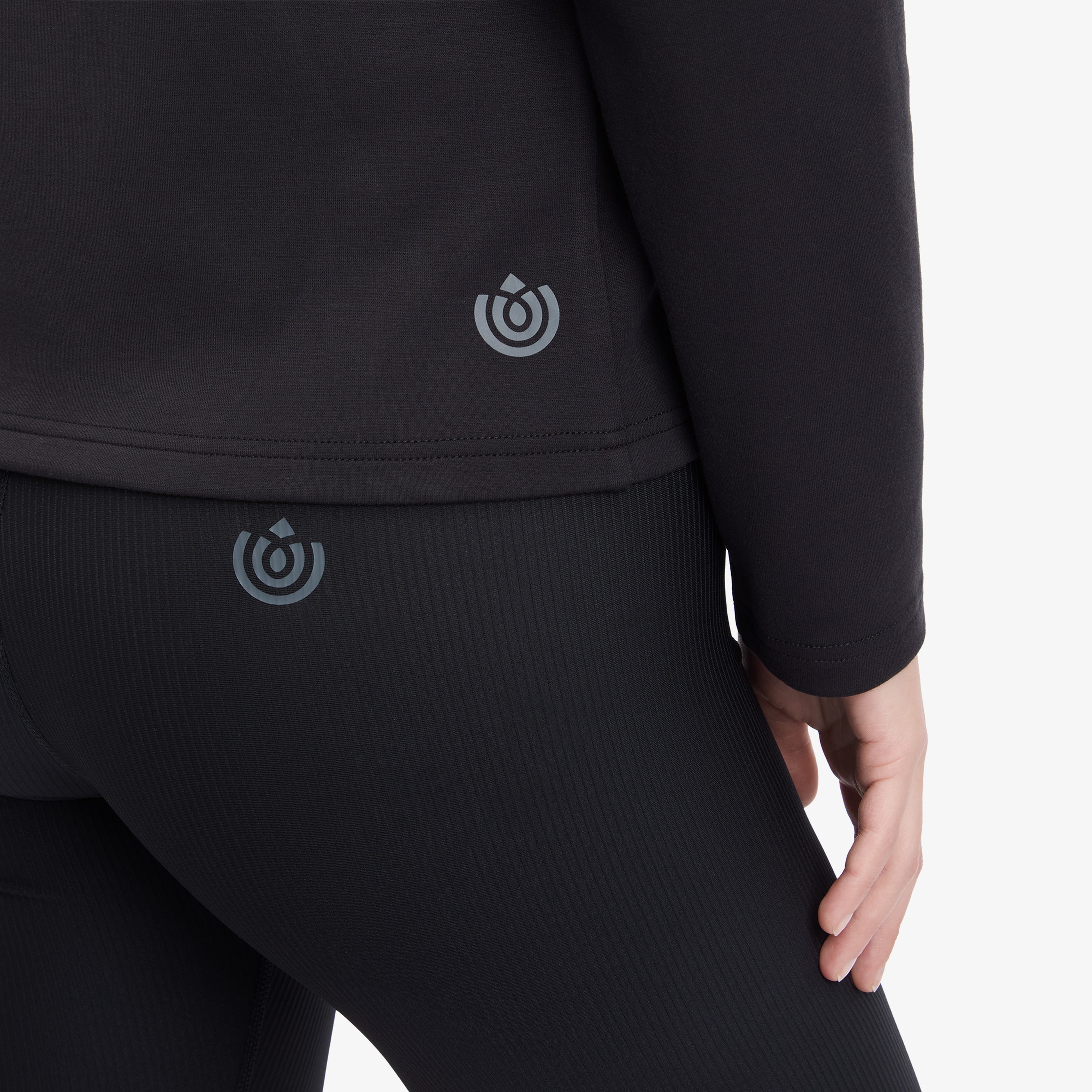 Energetics Odelle Iv Kadın Siyah Antrenman Sweatshirt