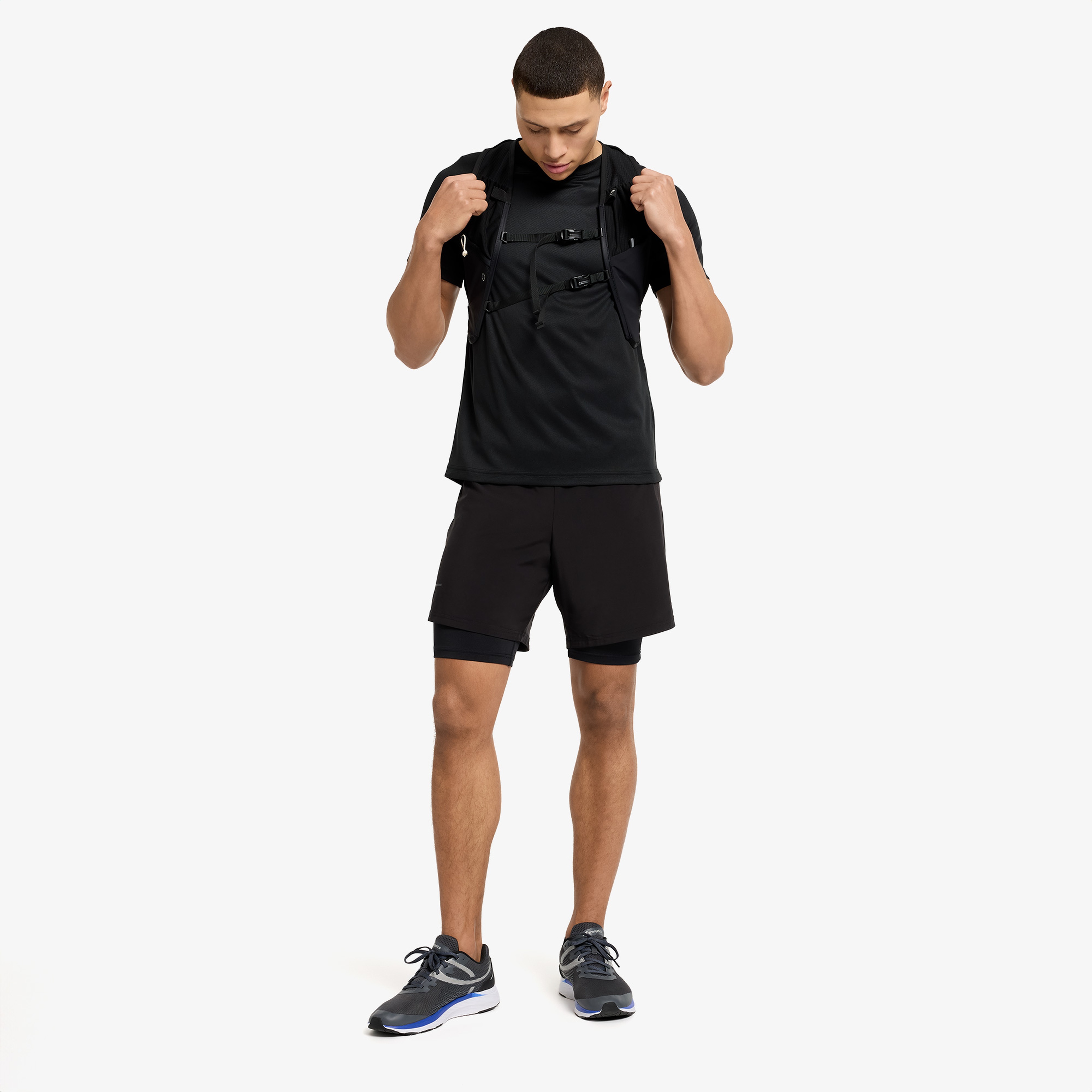 Energetics Erkek Siyah T-Shirt