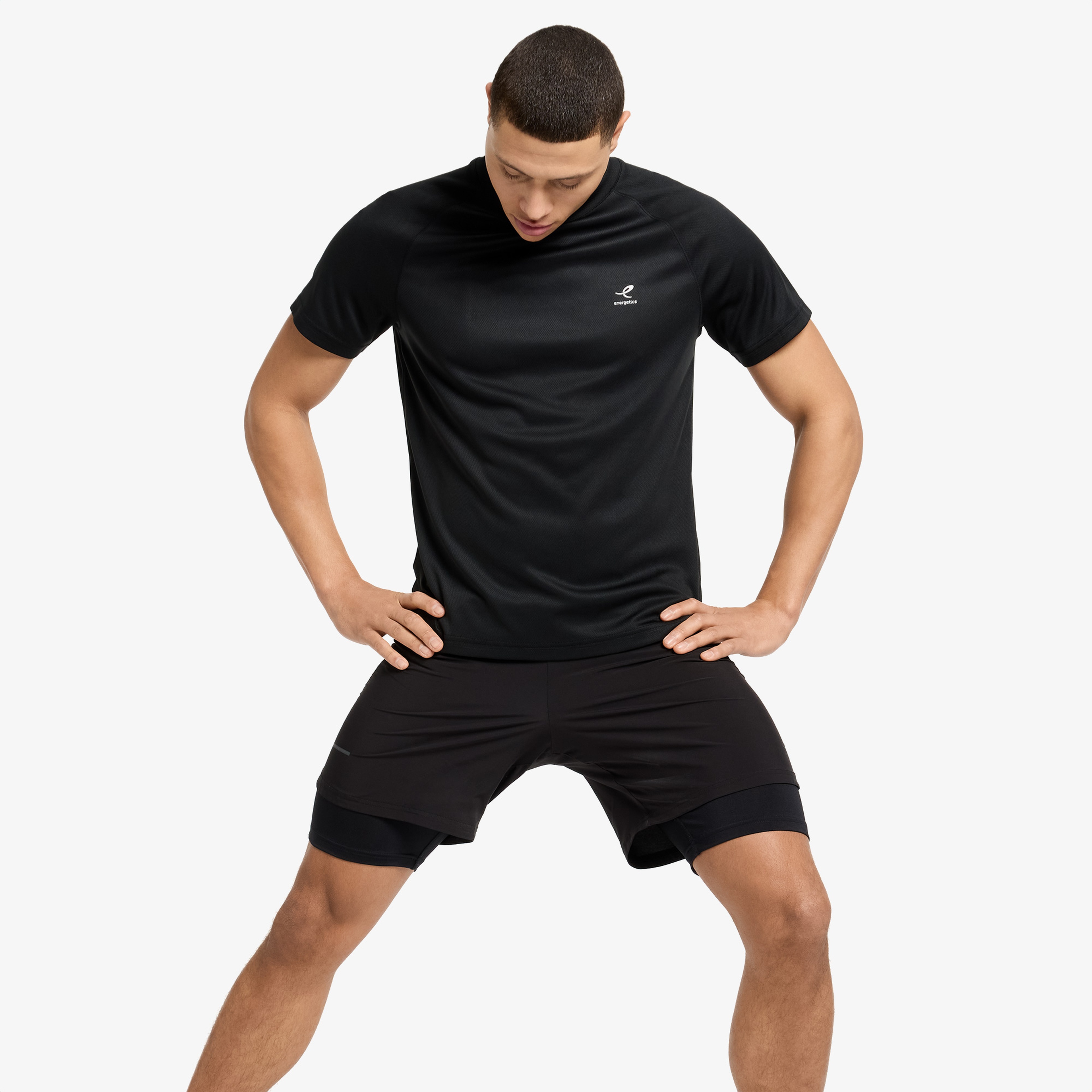 Energetics Erkek Siyah T-Shirt