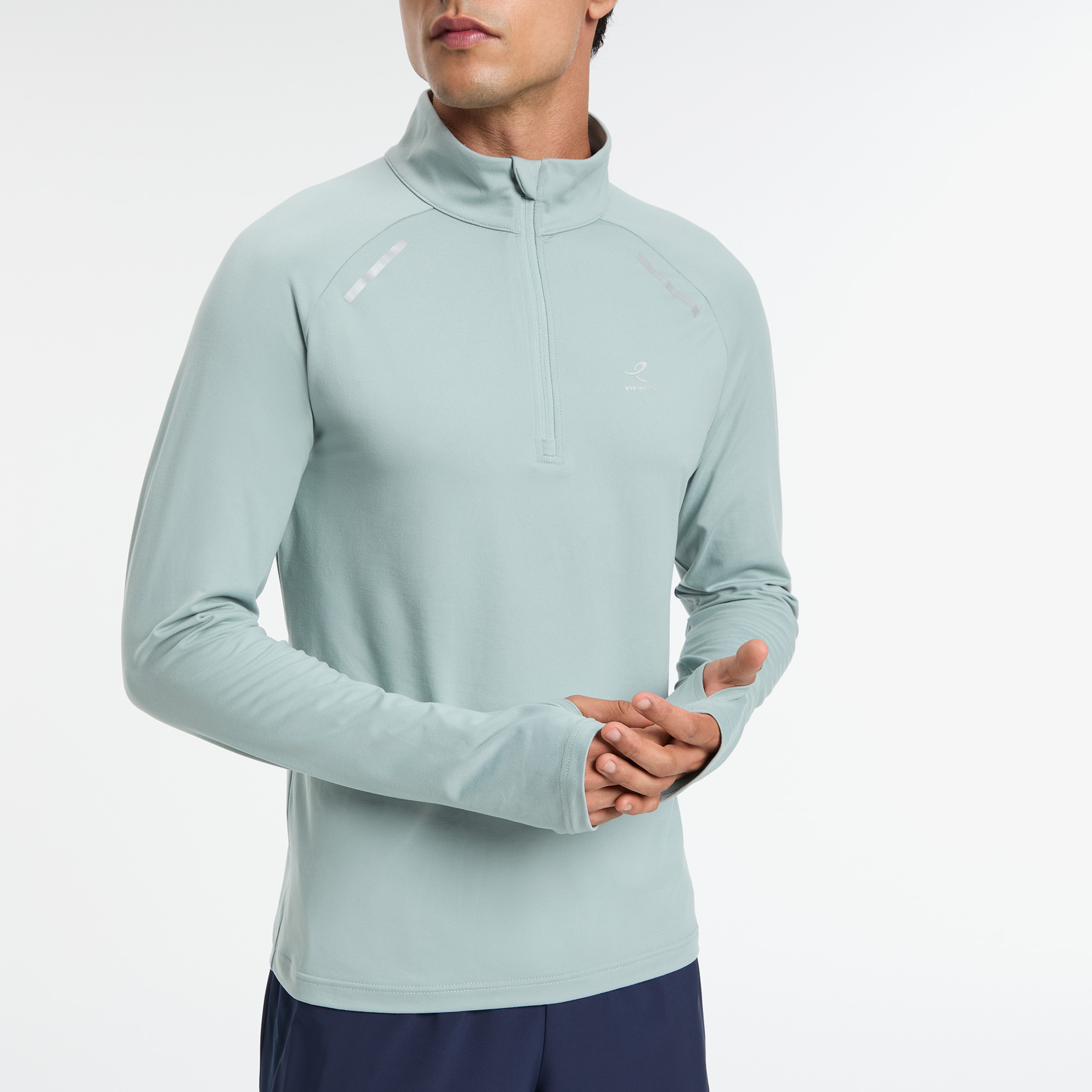 Energetics Cusco Iv Erkek Mavi Koşu Sweatshirt