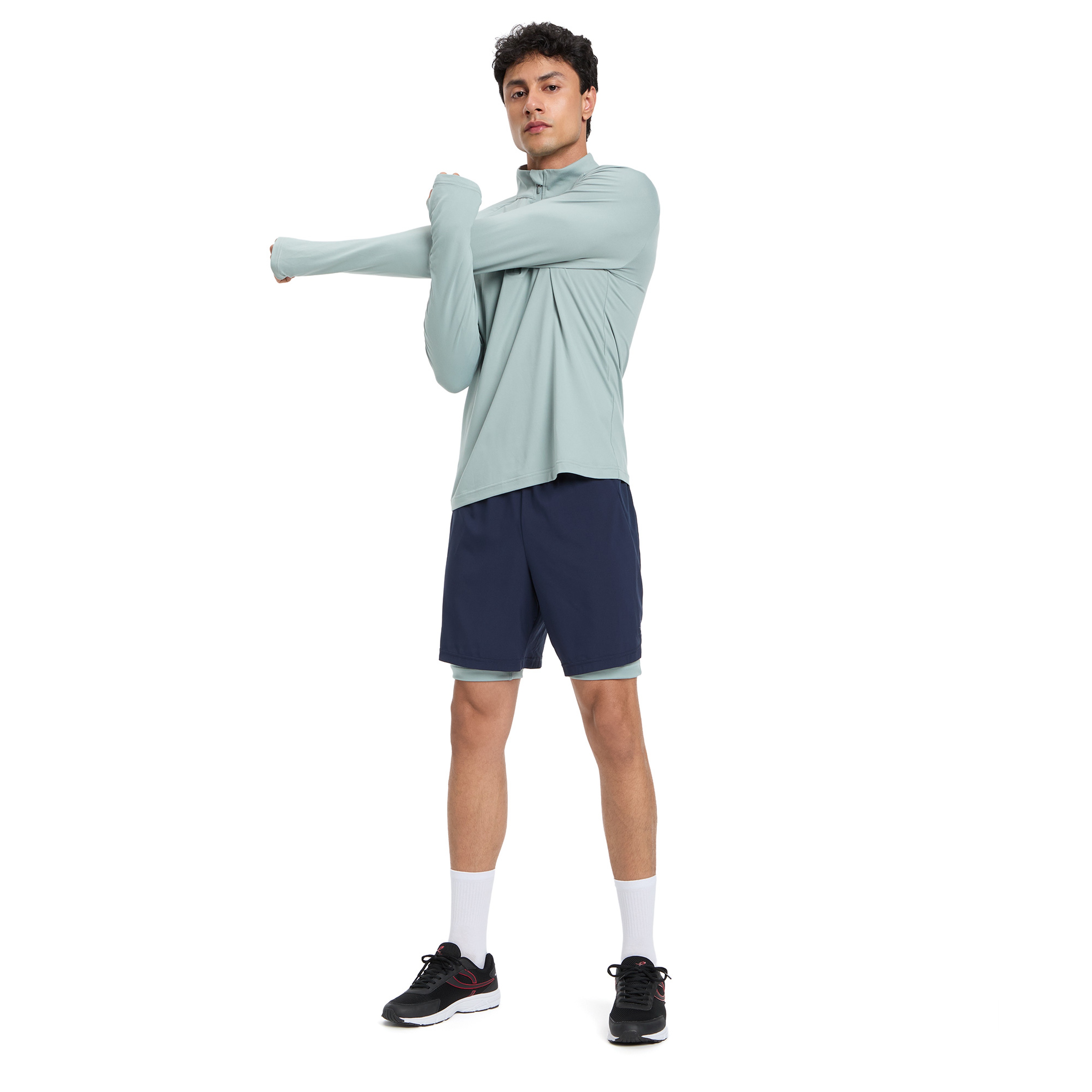 Energetics Cusco Iv Erkek Mavi Koşu Sweatshirt