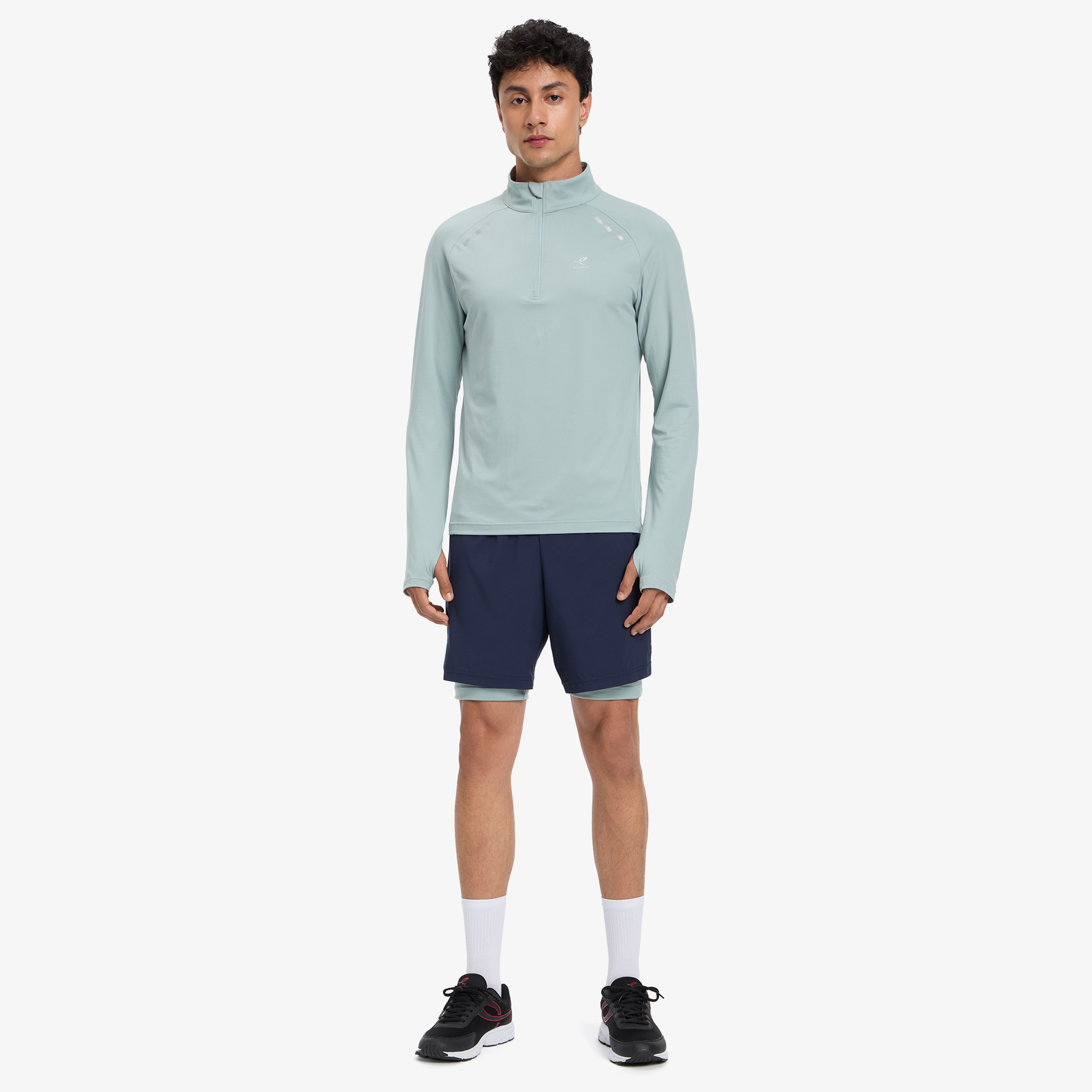 Energetics Cusco Iv Erkek Mavi Koşu Sweatshirt