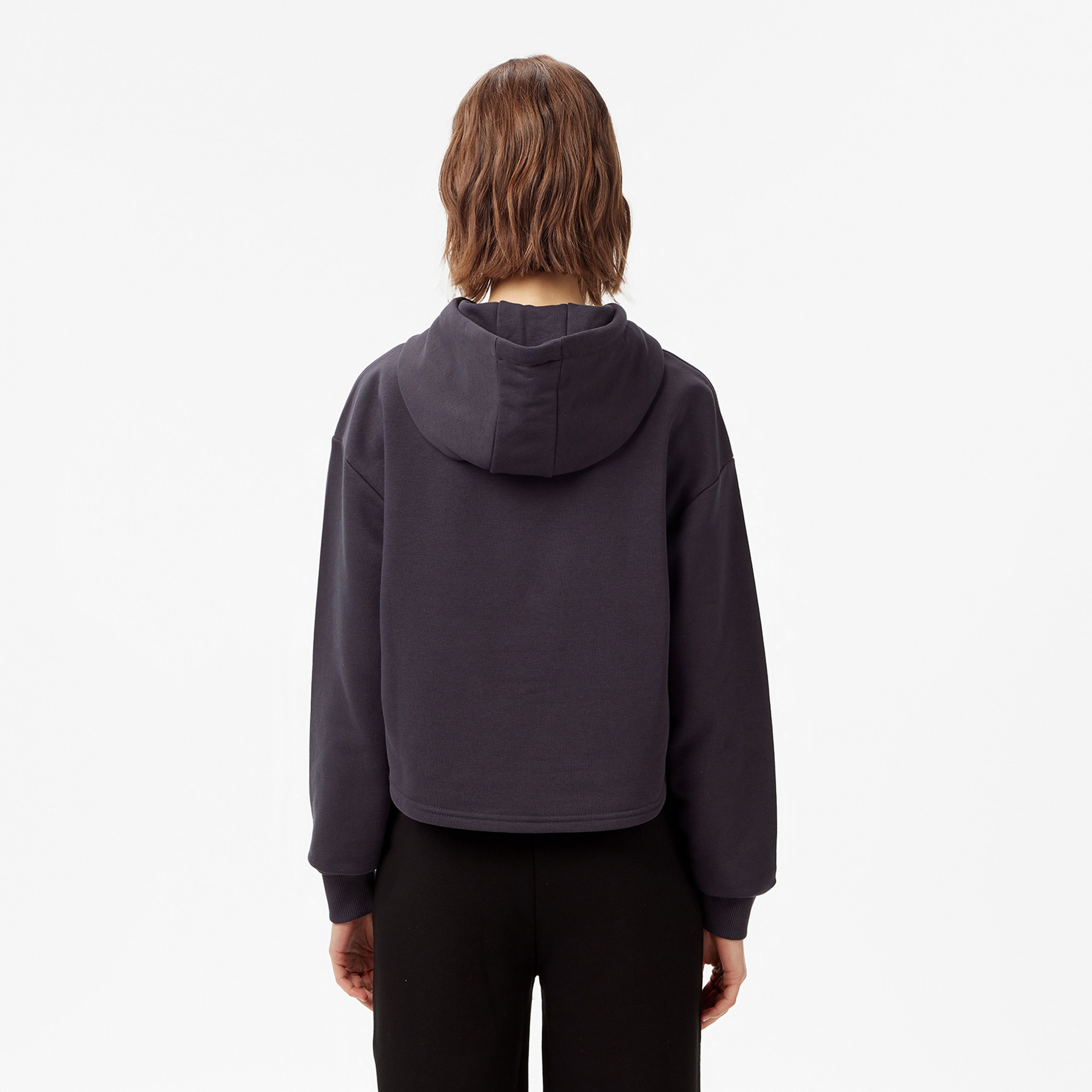 Everlast Ever Classics Wmn Kadın Gri Kapüşonlu Sweatshirt