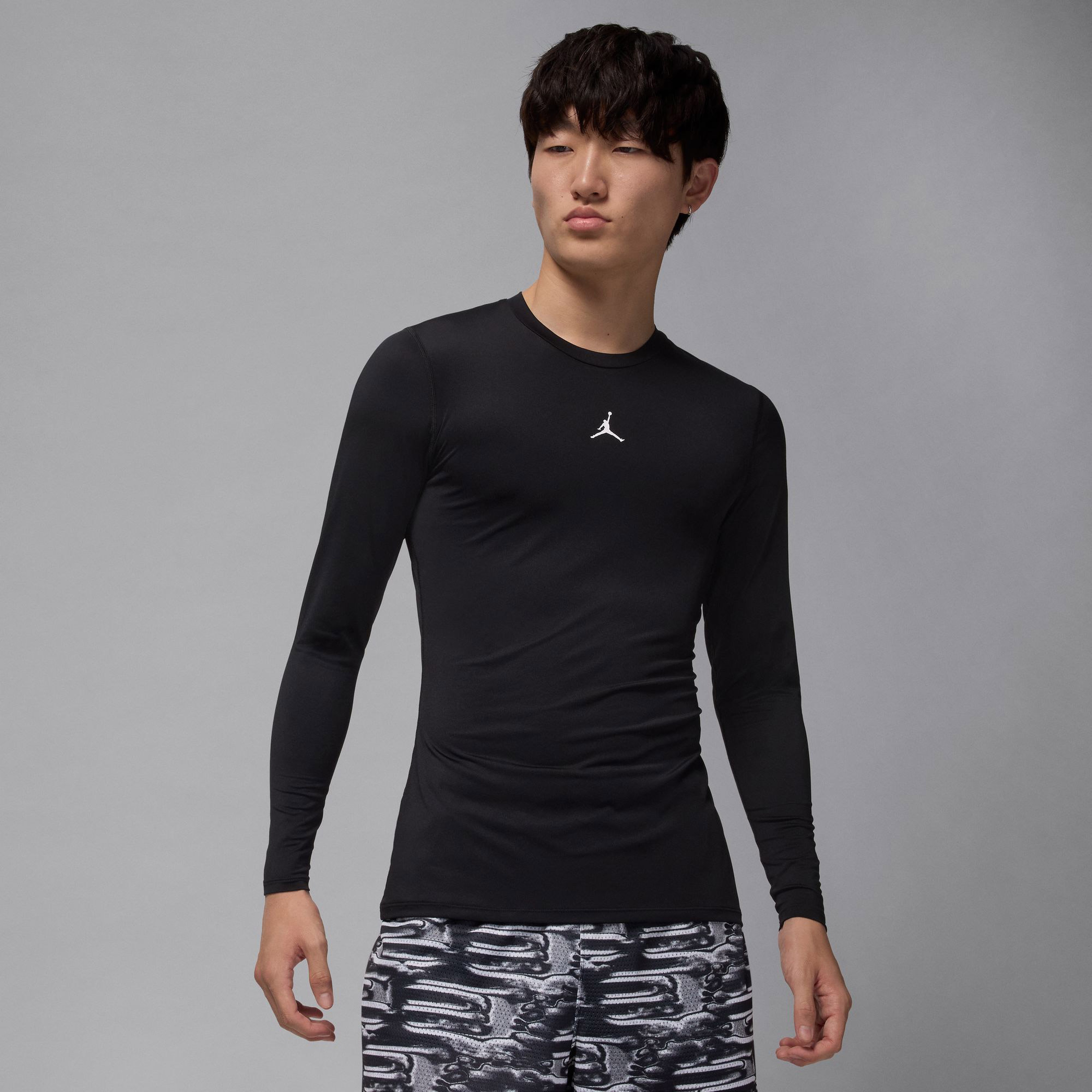 Jordan Sport Erkek Siyah Basketbol Sweatshirt