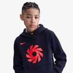 Nike Erling Haaland Club Fleece Çocuk Lacivert Futbol Sweatshirt