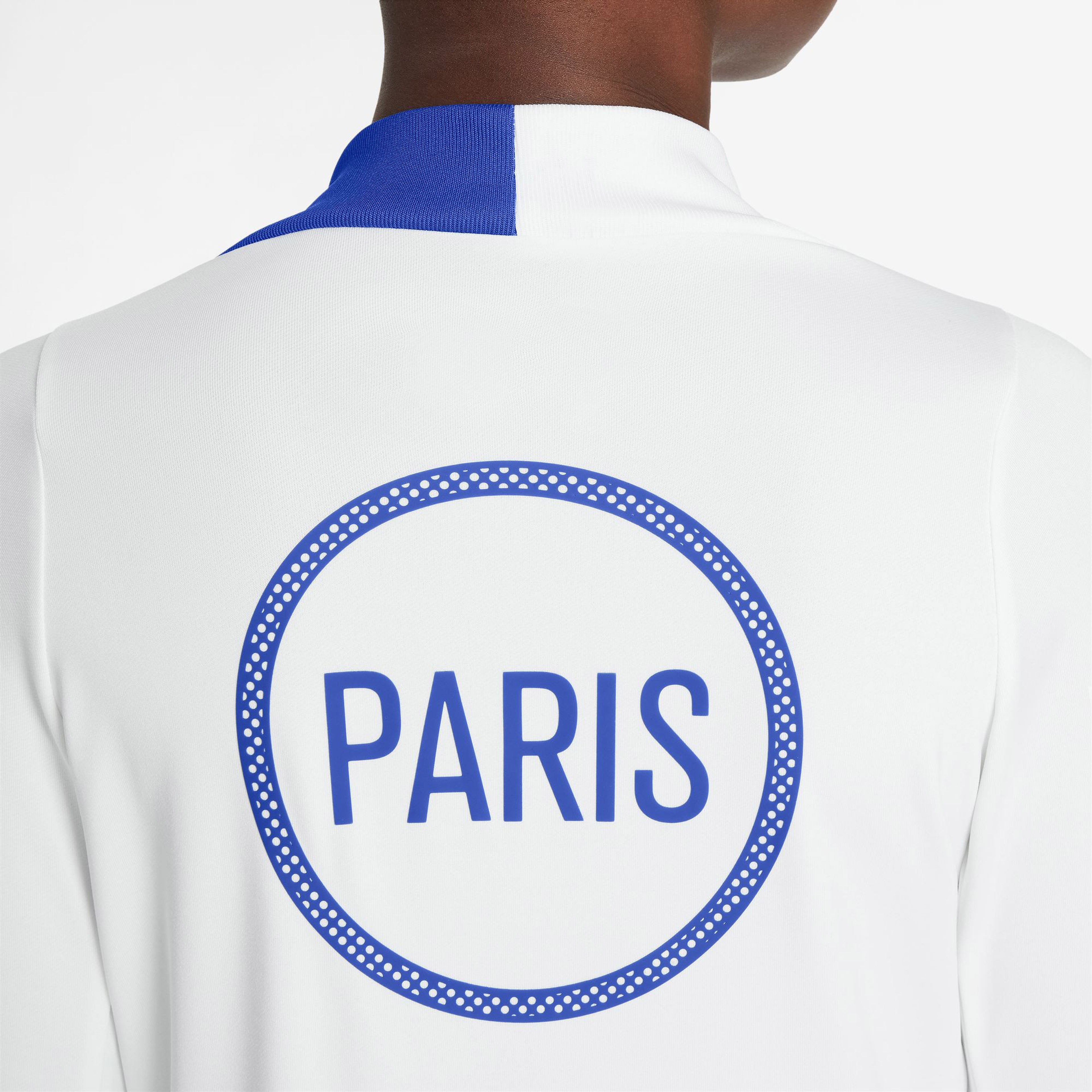 Nike Paris Saint Germain Strike Drill Top Çocuk Beyaz Futbol Sweatshirt