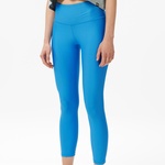 Under Armour Tech Hi Ankle Leg Kadın Mavi Antrenman Tayt