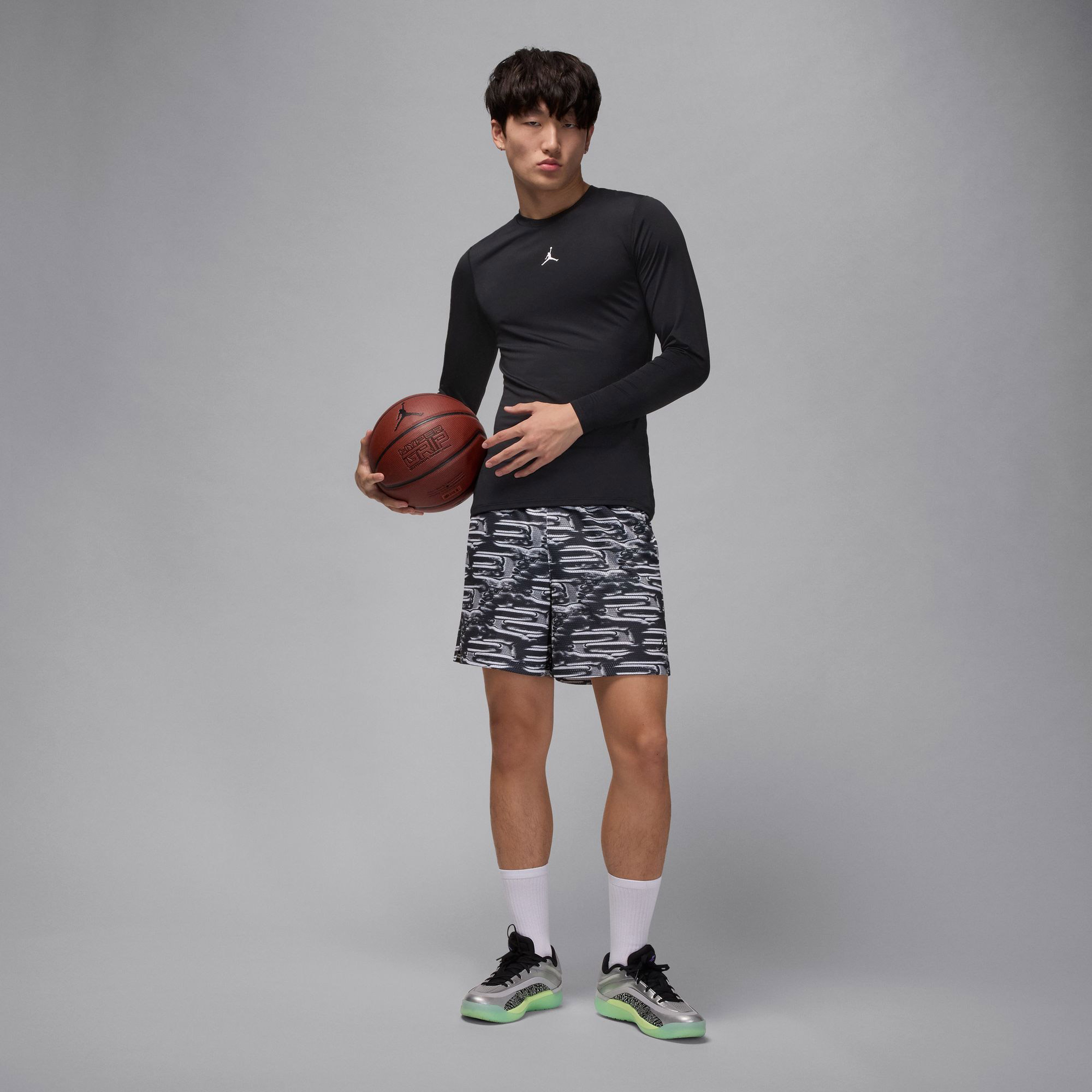 Jordan Sport Erkek Siyah Basketbol Sweatshirt