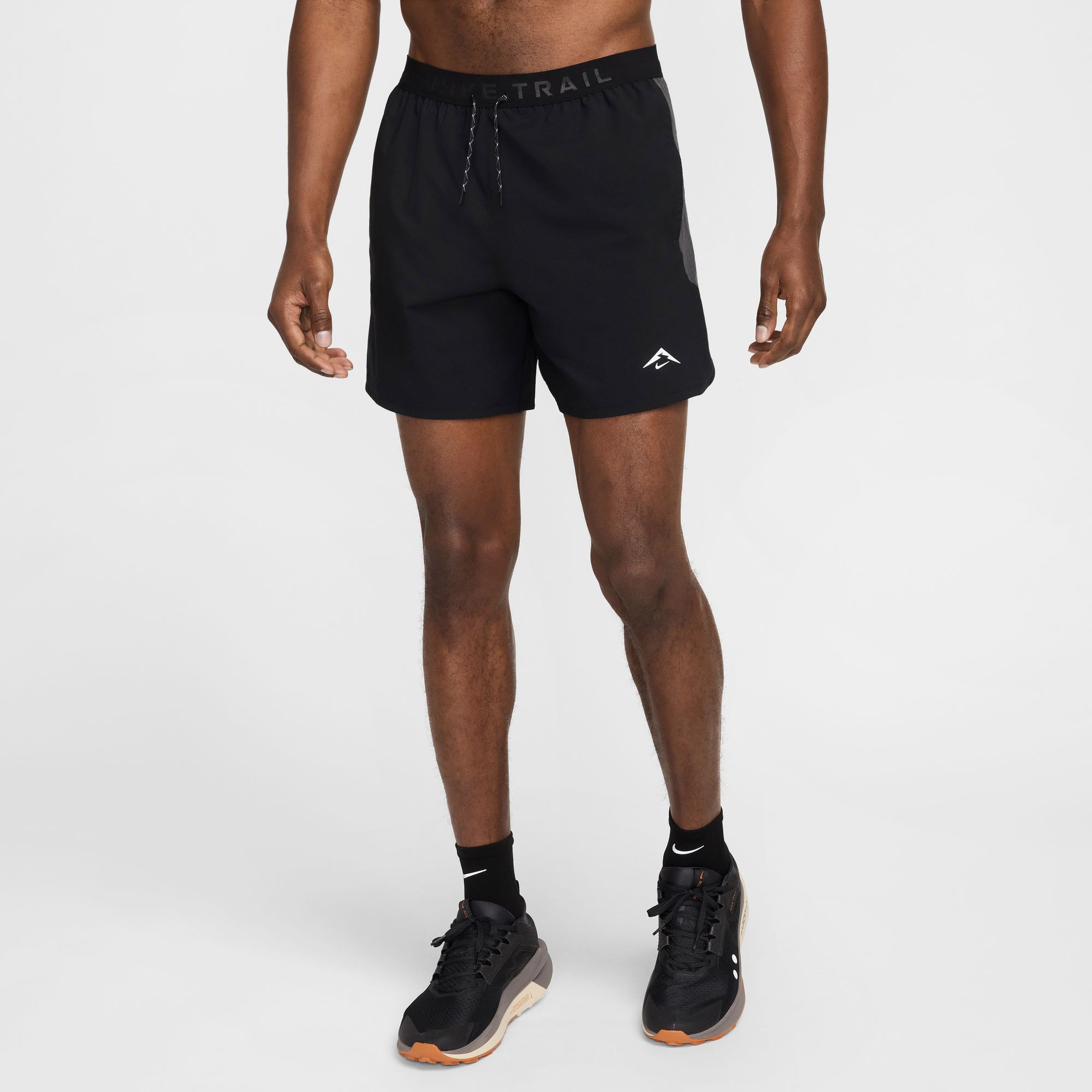 Nike Trail Erkek Siyah Koşu Şortu