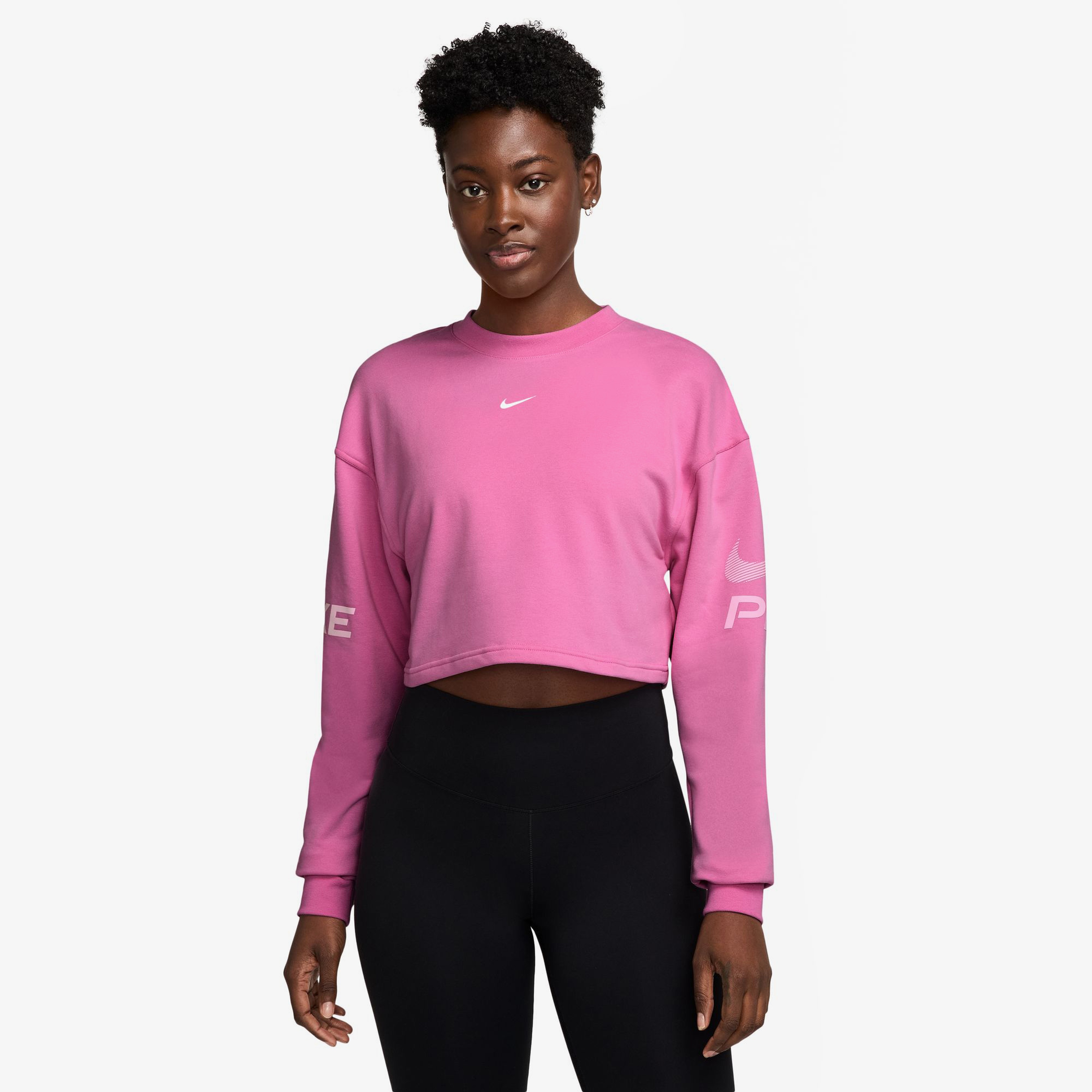 Nike Pro Kadın Pembe Antrenman Sweatshirt