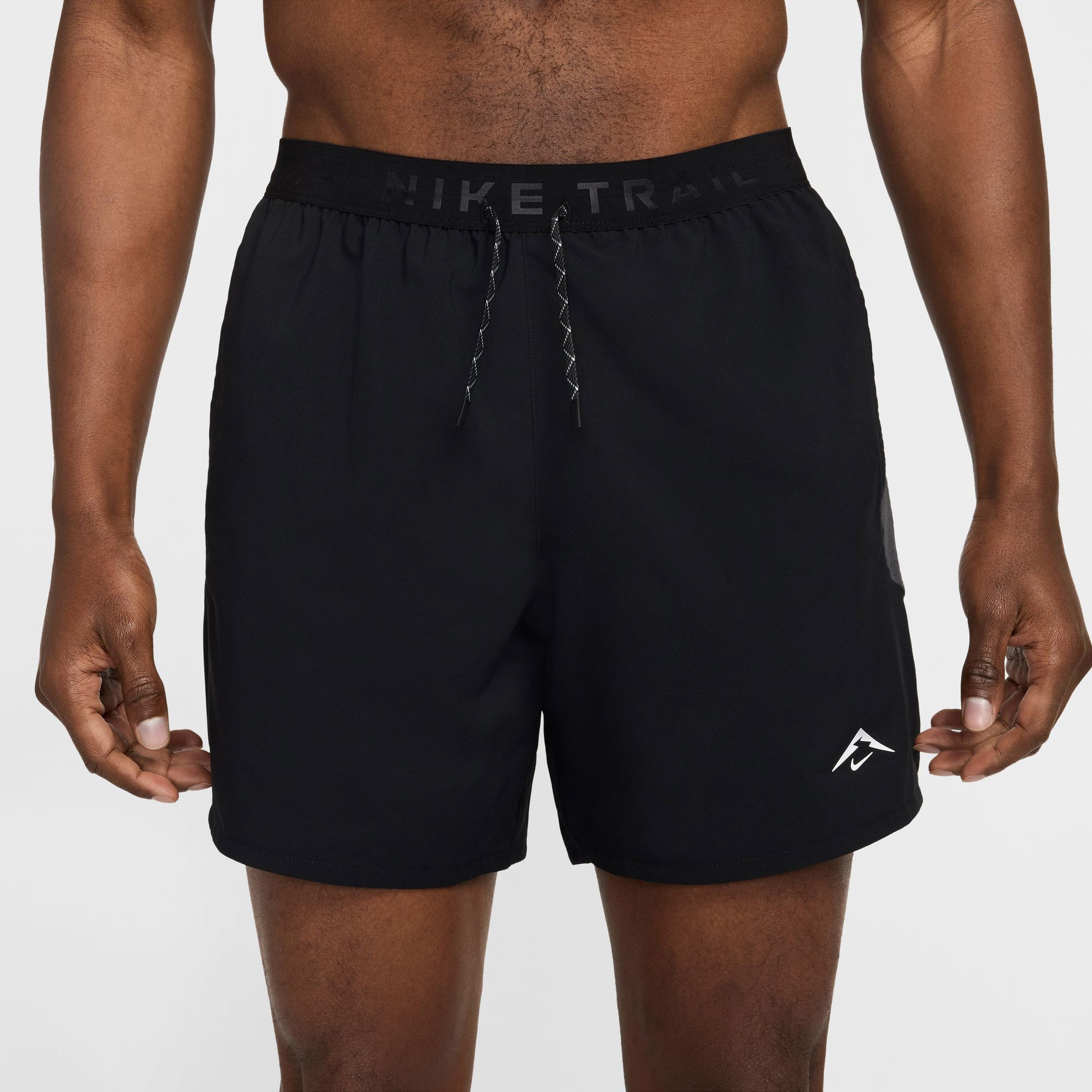 Nike Trail Erkek Siyah Koşu Şortu
