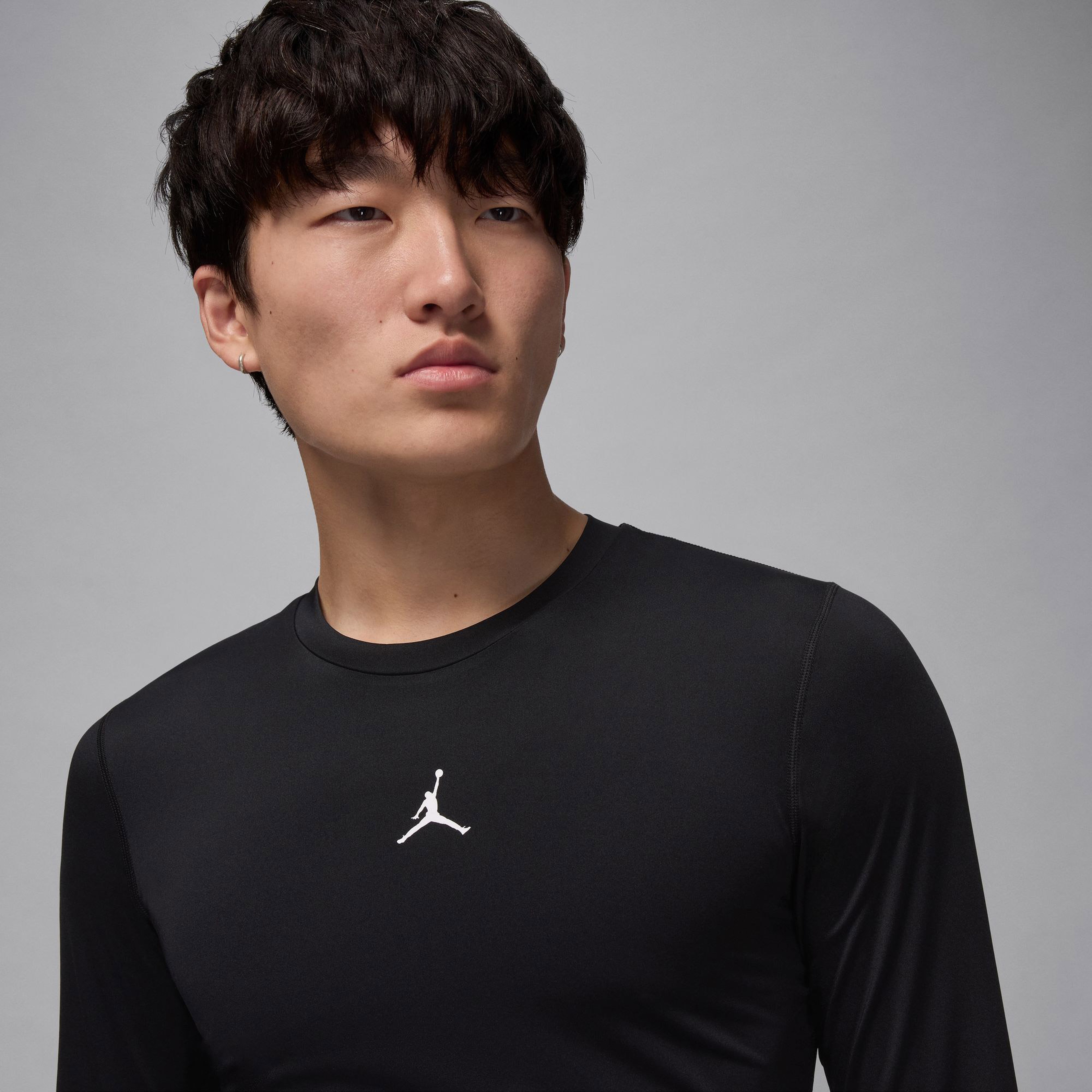 Jordan Sport Erkek Siyah Basketbol Sweatshirt
