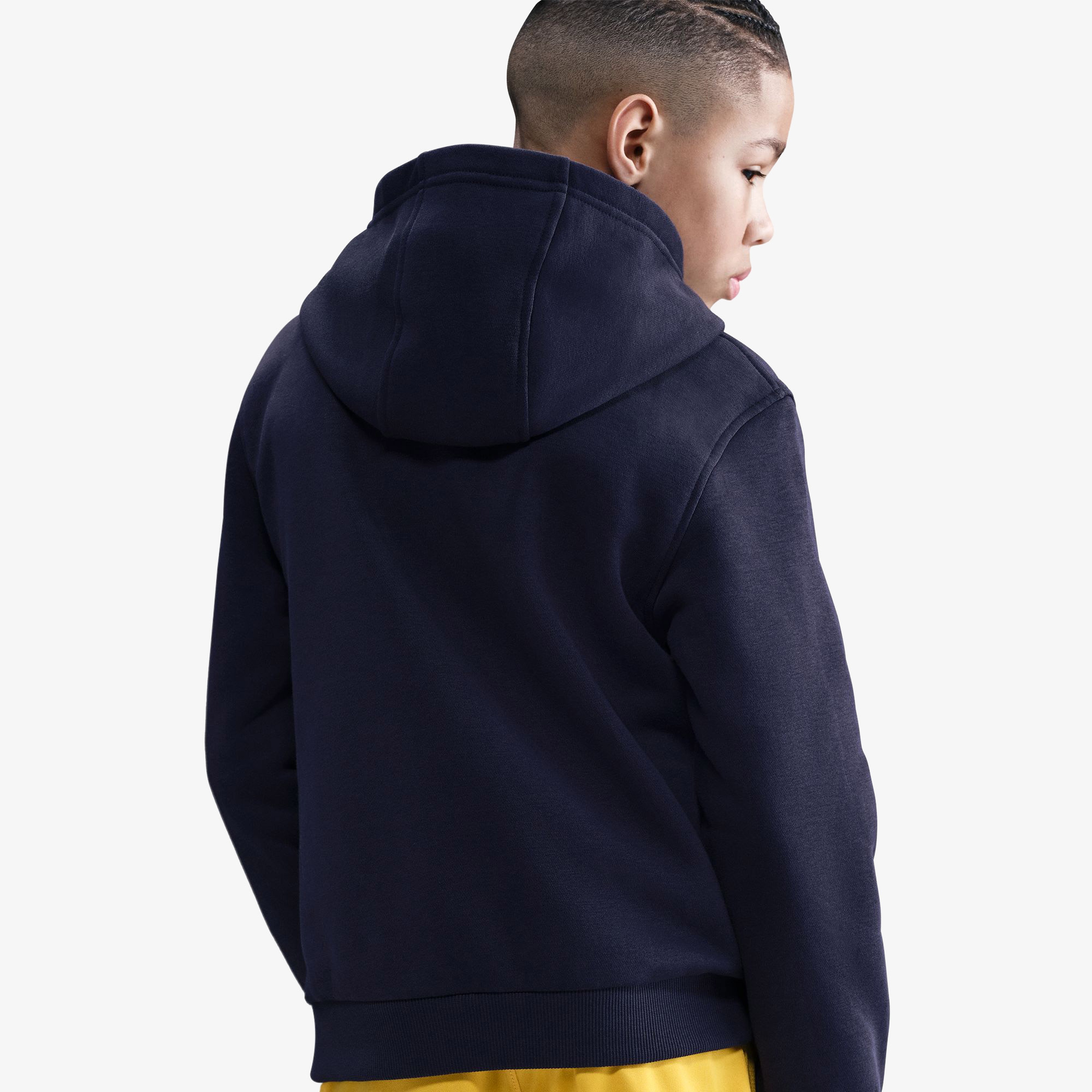 Nike Erling Haaland Club Fleece Çocuk Lacivert Futbol Sweatshirt