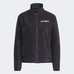 adidas Multi Essentials Full Zip Fleece Kadın Siyah Yürüyüş Polar