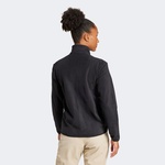 adidas Multi Essentials Full Zip Fleece Kadın Siyah Yürüyüş Polar