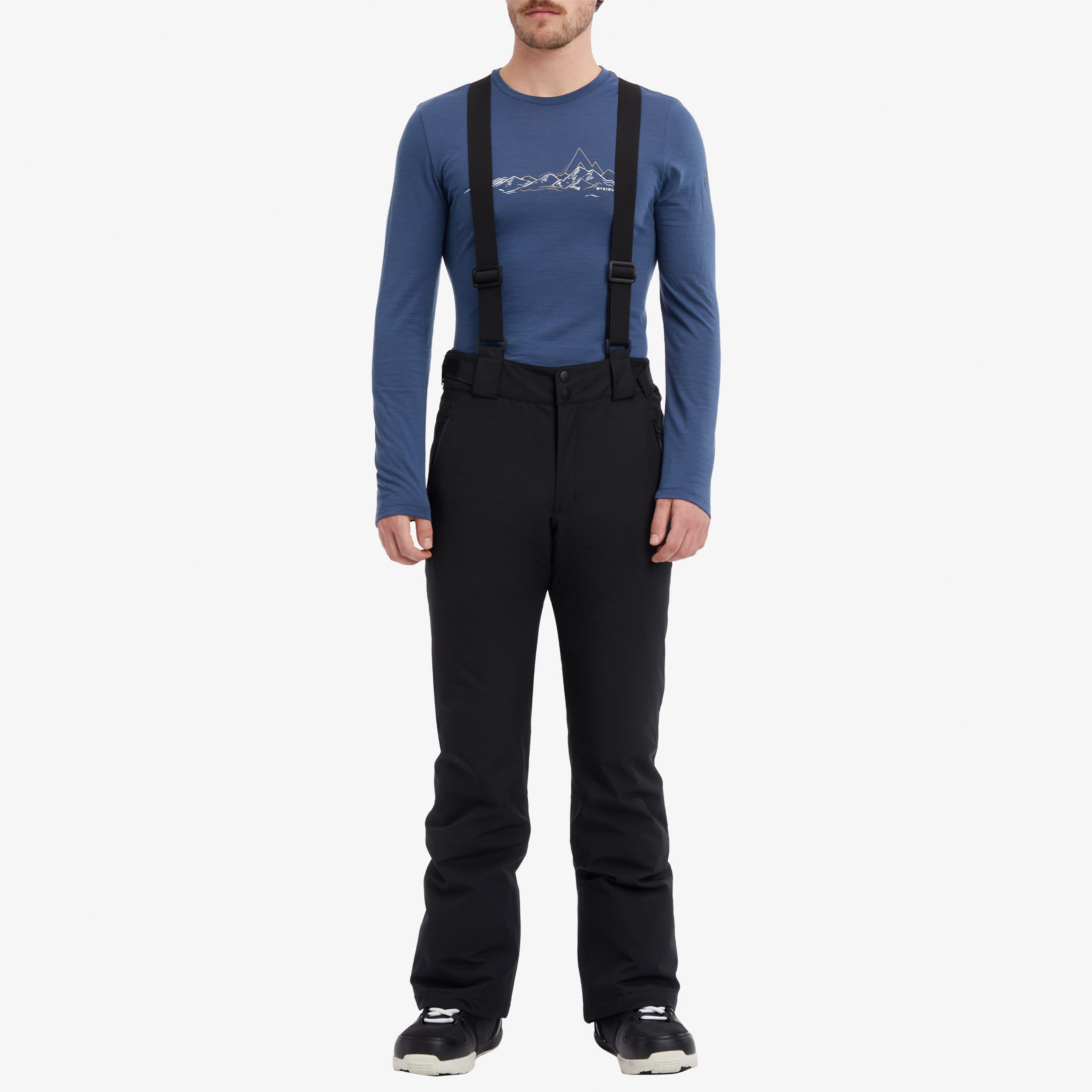 Mc Kinley Dave II Erkek Siyah Kayak Pantolonu