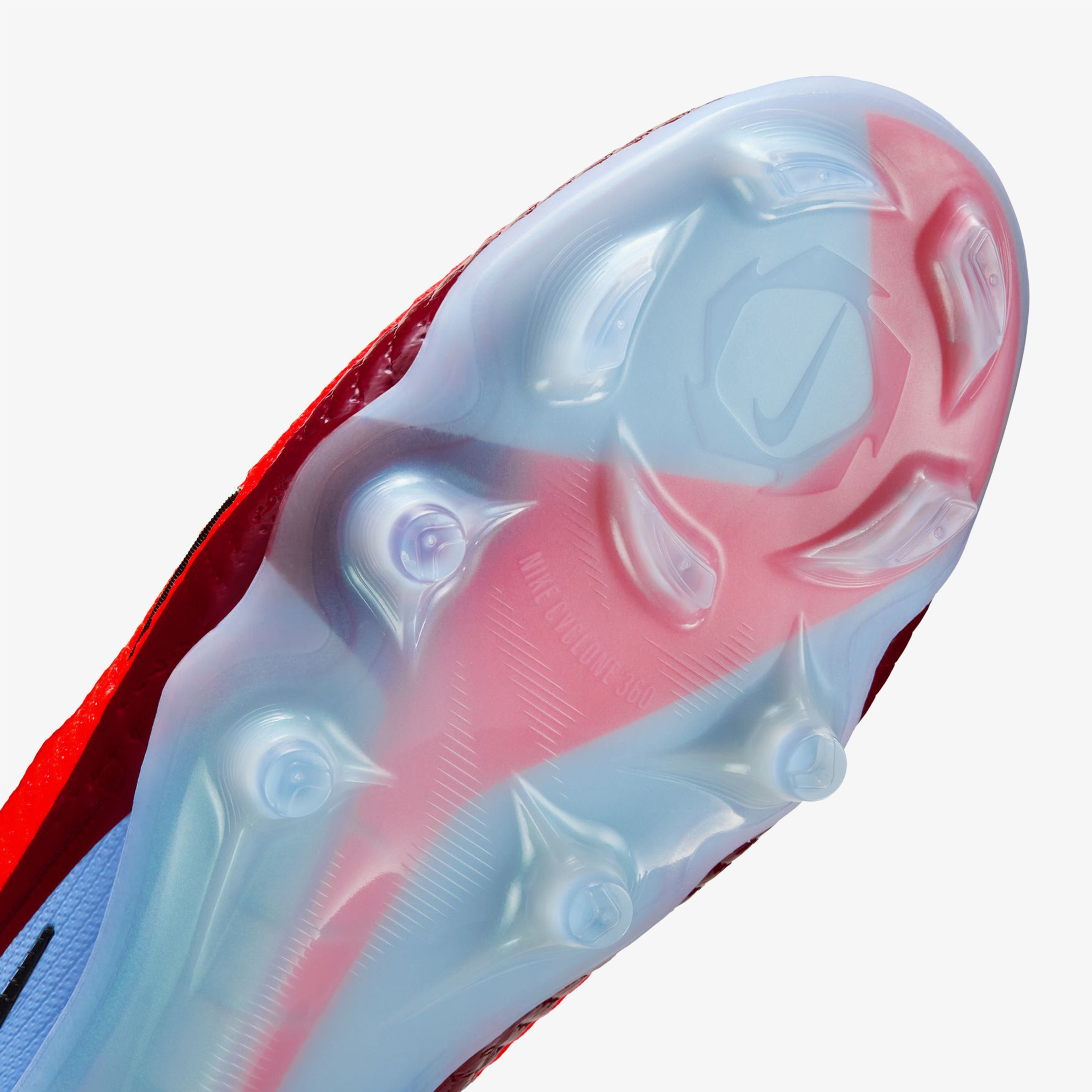 Nike Phantom 6 High Elite Erkek Mavi Çim Saha Kramponu