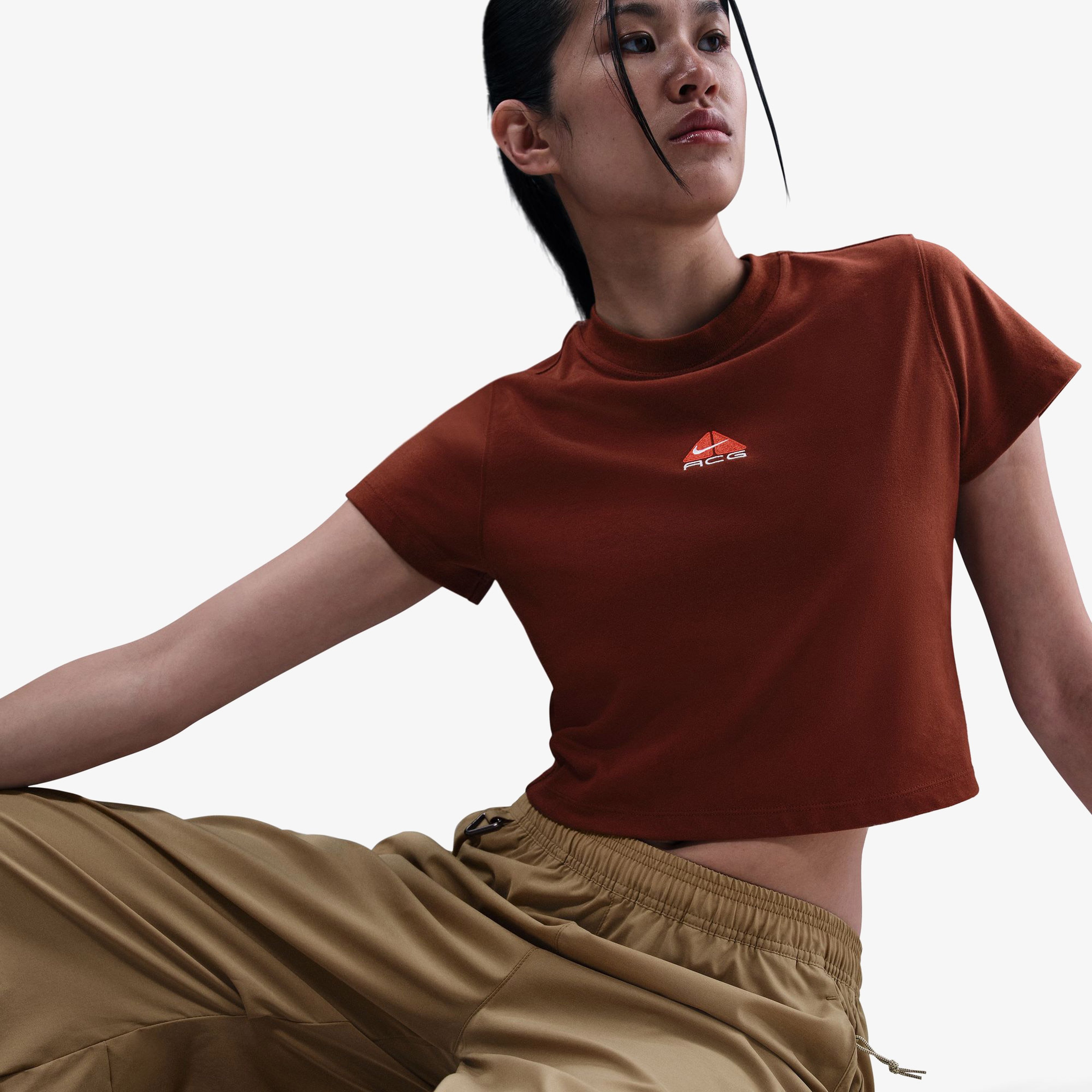 Nike Acg Activitorium Kadın Kahverengi Eşofman Altı